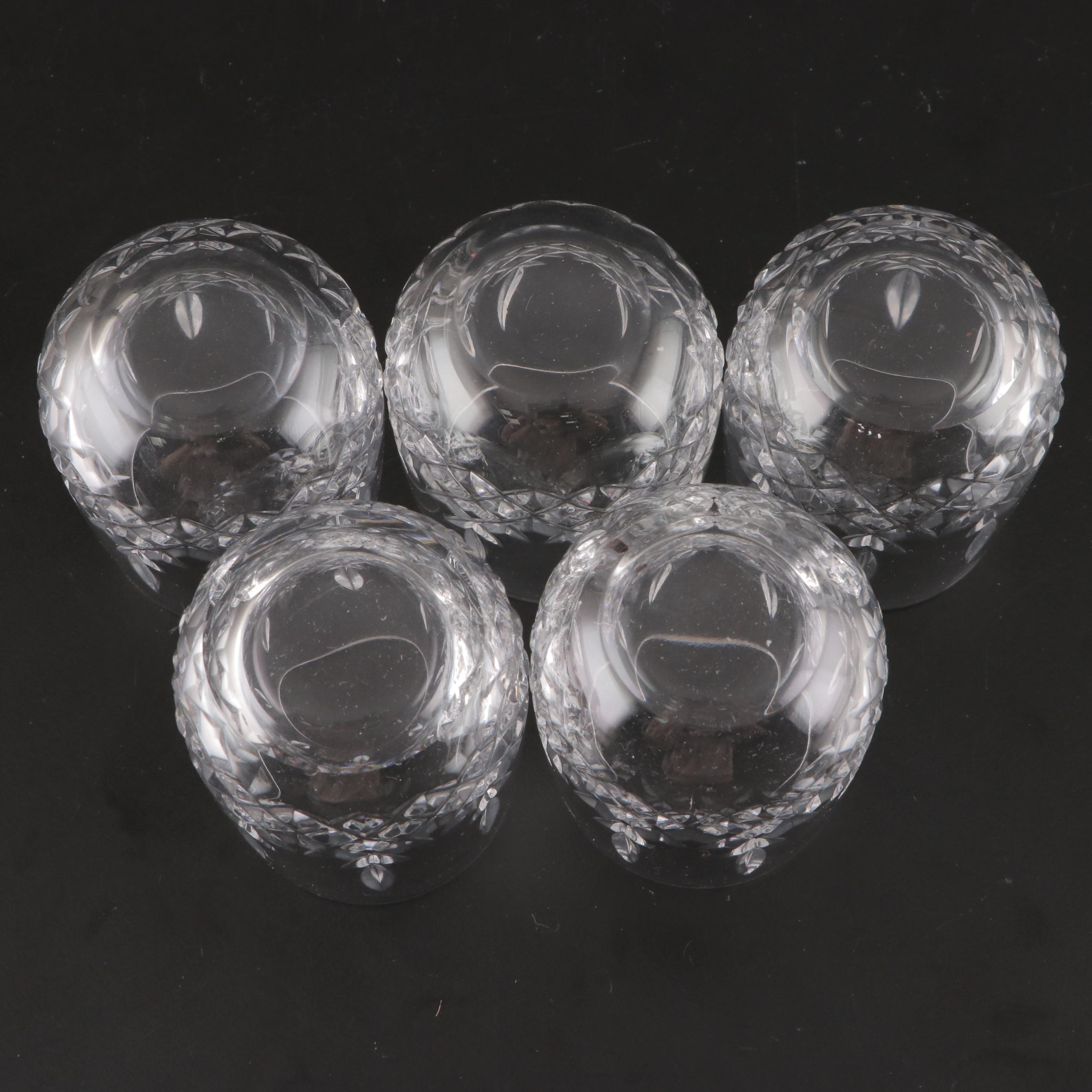 Cut Crystal Stemware and Vodka Glasses