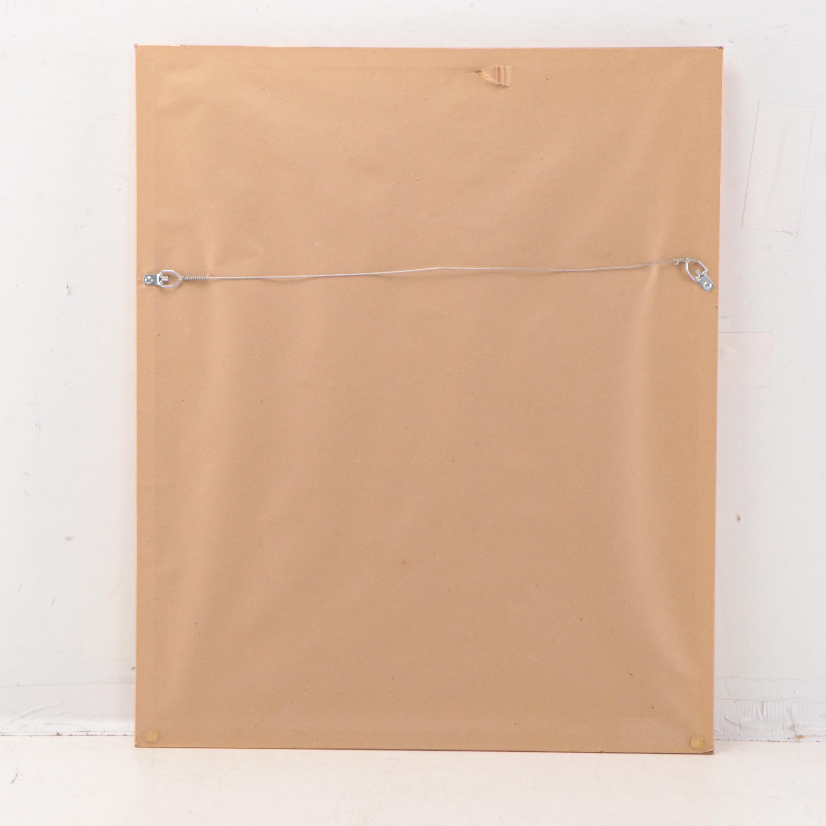 Watercolor Painting of Cityscape