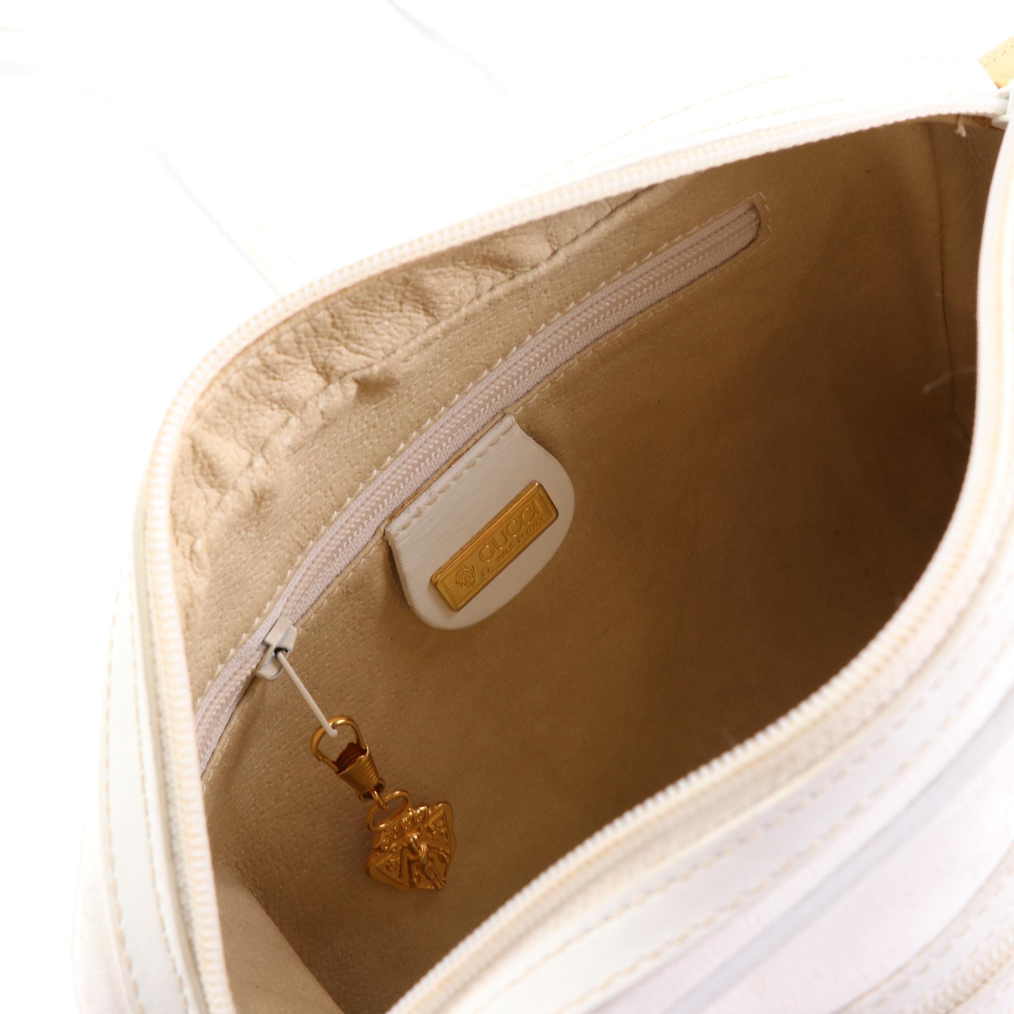 Gucci Micro GG Canvas and Leather Crossbody