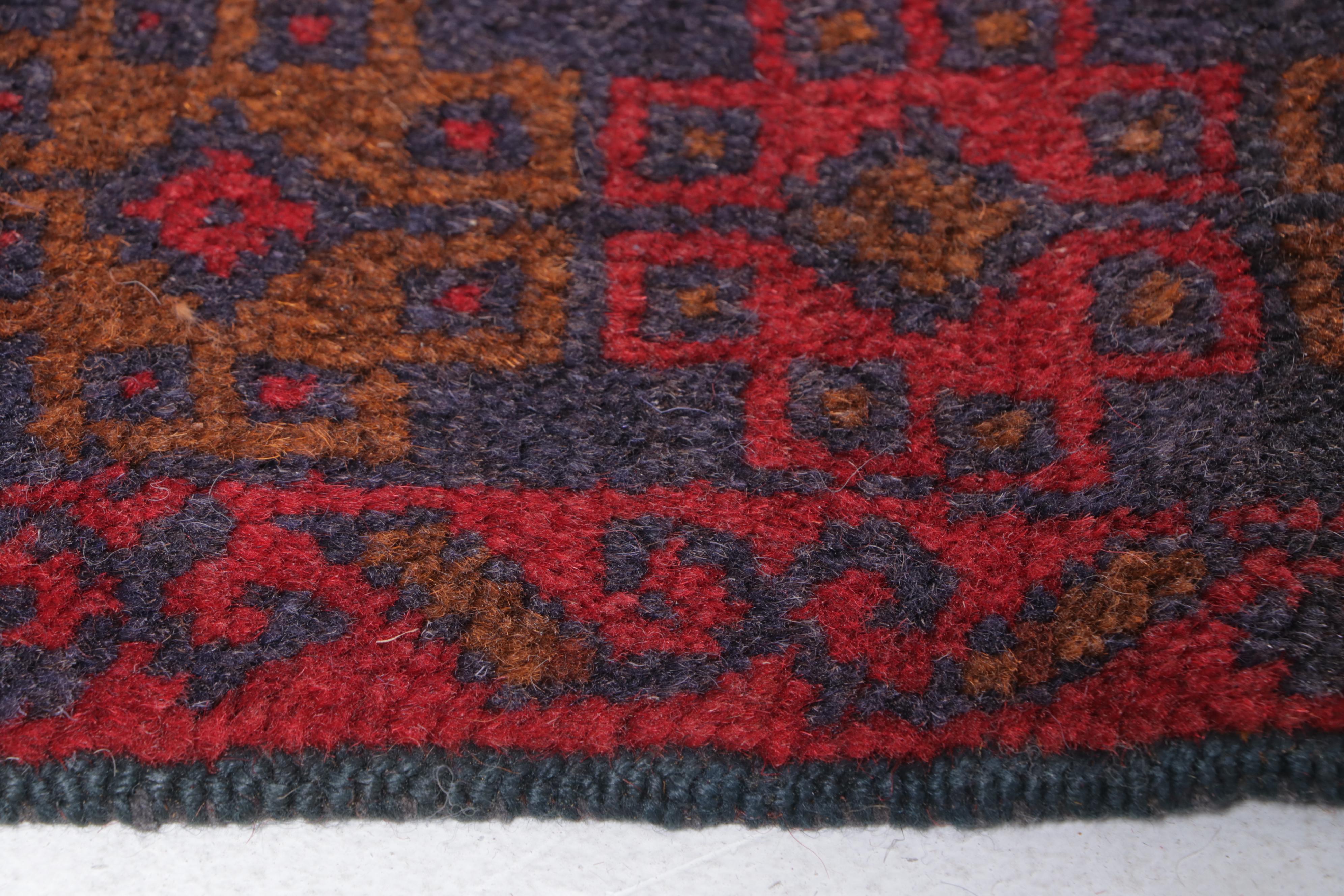 2'10 x 4'7 Hand-Knotted Afghan Taimani Accent Rug