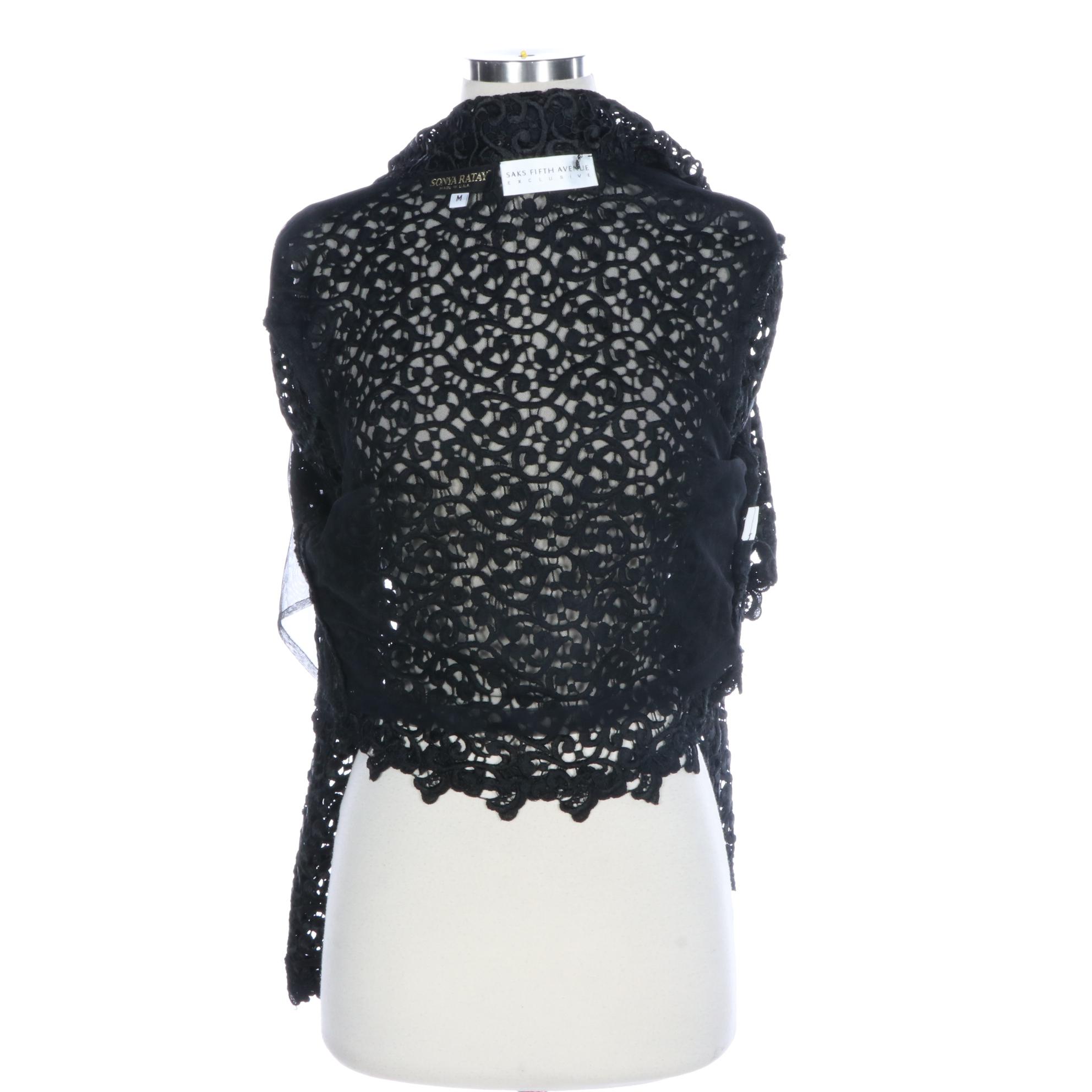 Sonya Ratay Guipure Lace Jacket from Saks Fifth Avenue