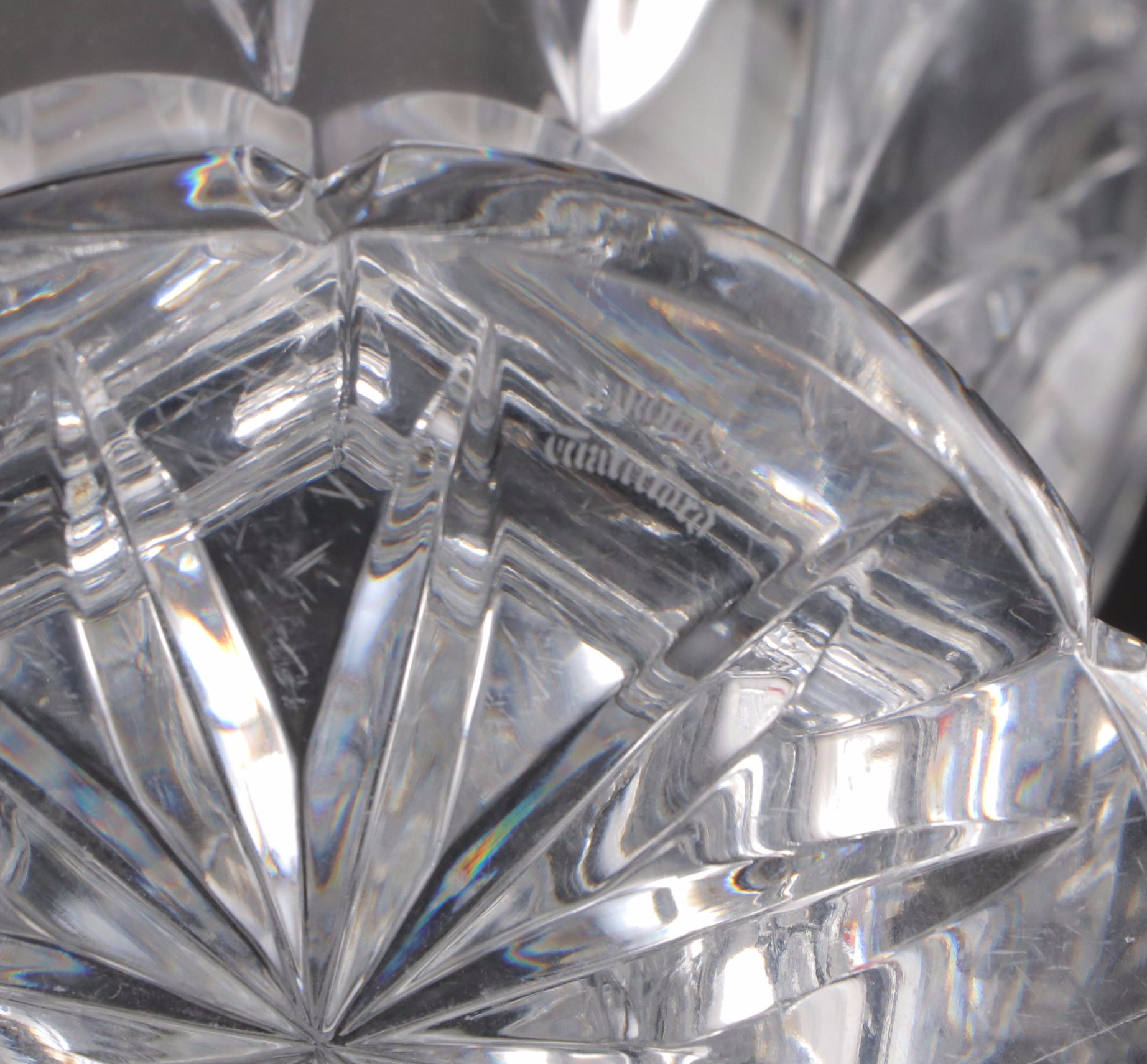 Cut Crystal Vases and Bowls