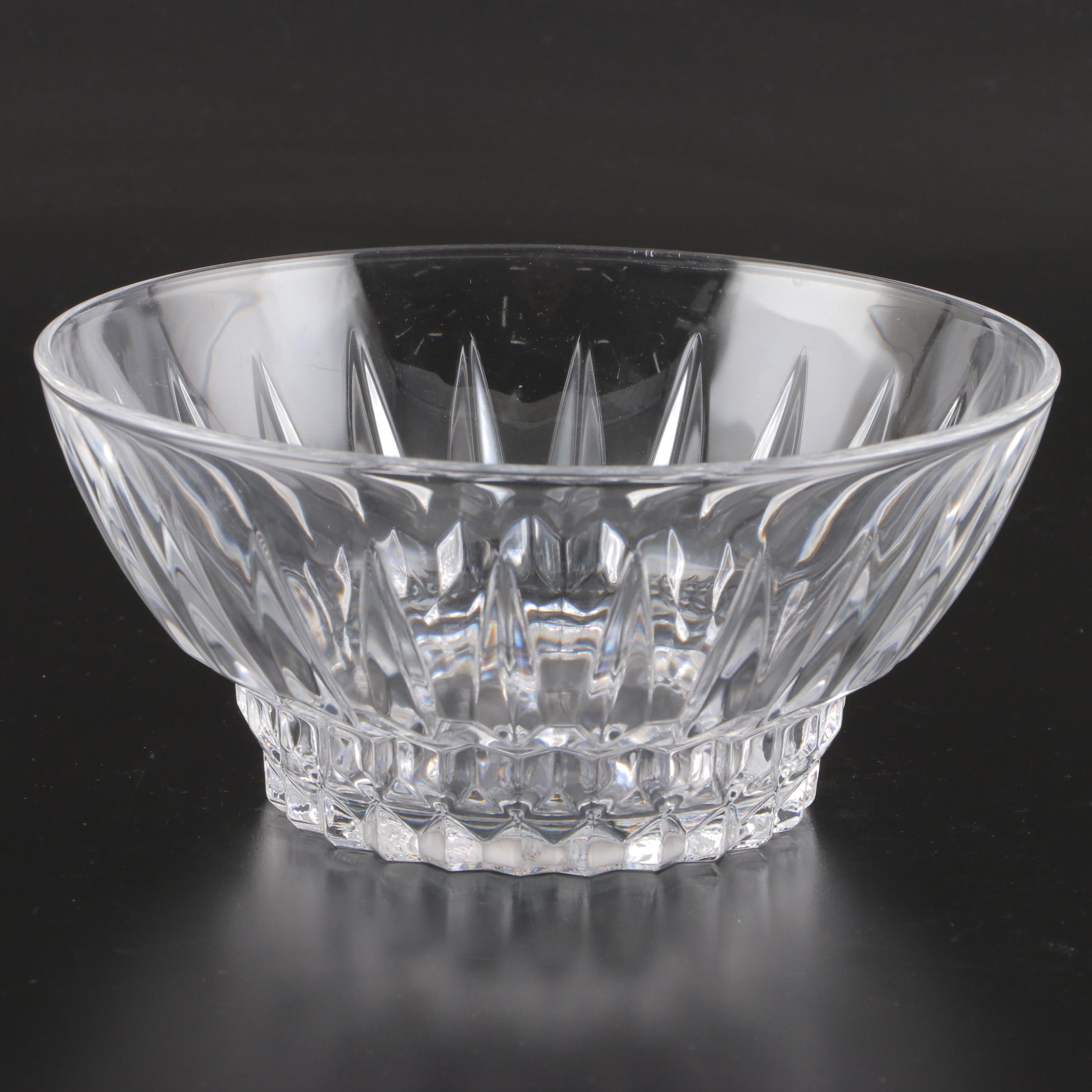 Cut Crystal Vases and Bowls