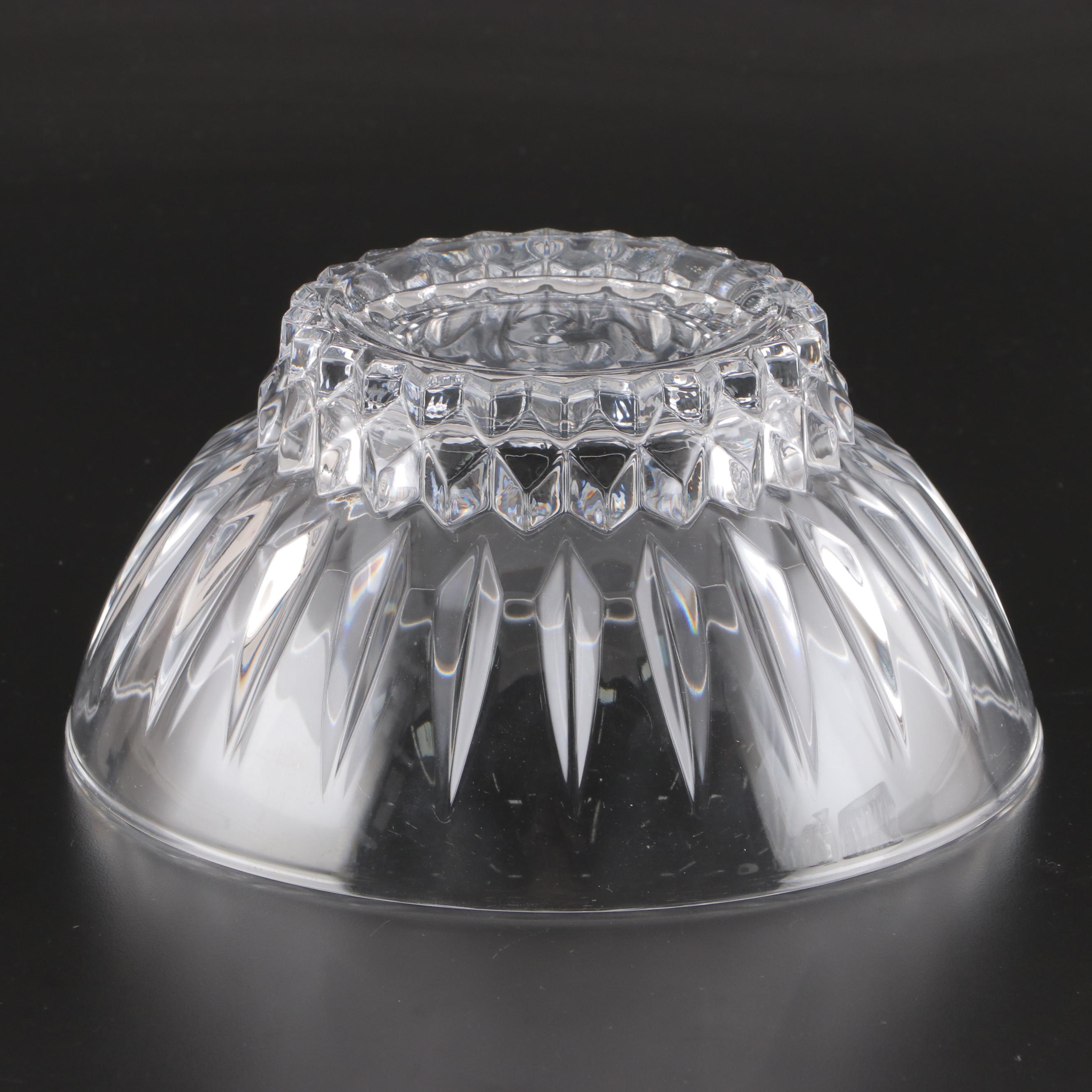 Cut Crystal Vases and Bowls