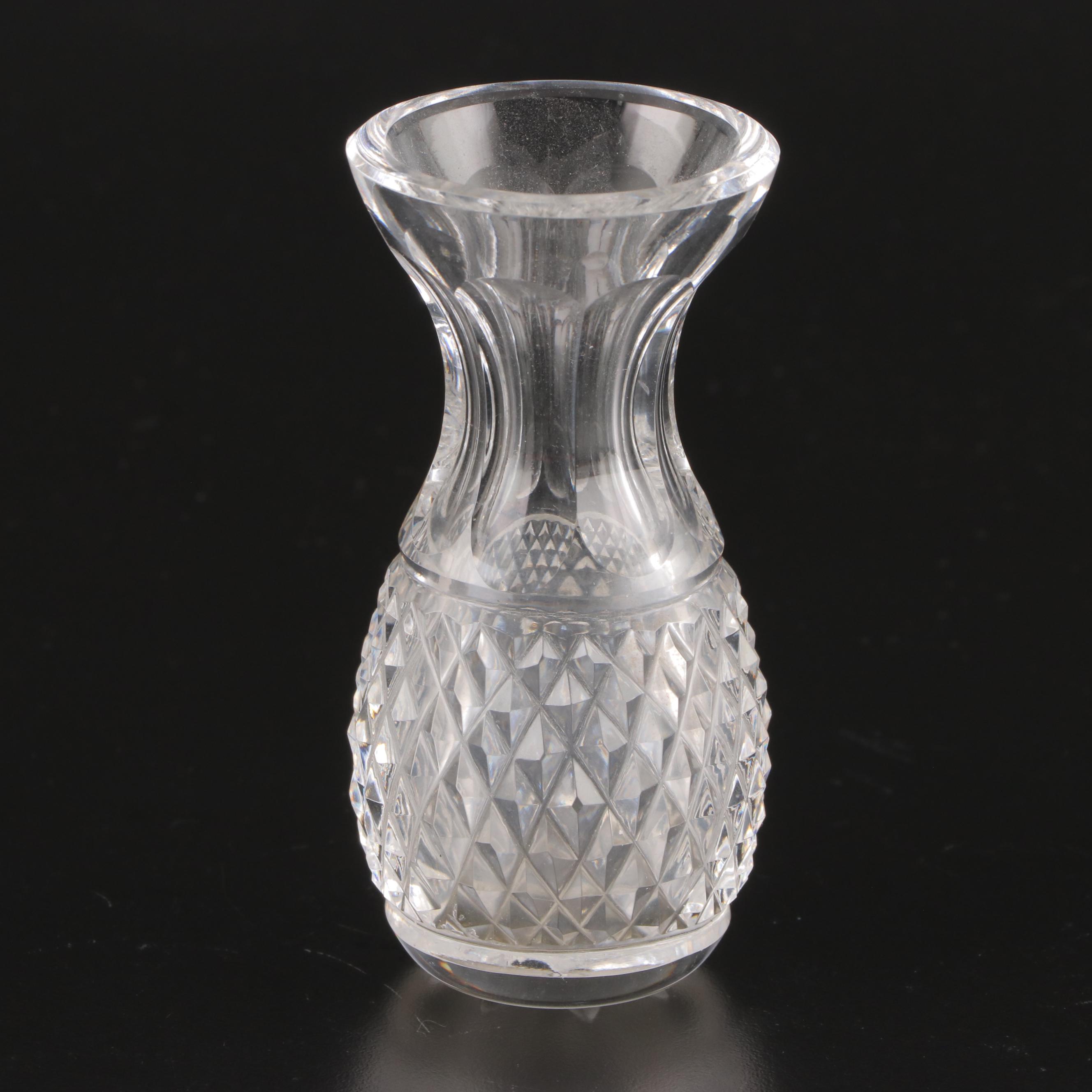 Cut Crystal Vases and Bowls