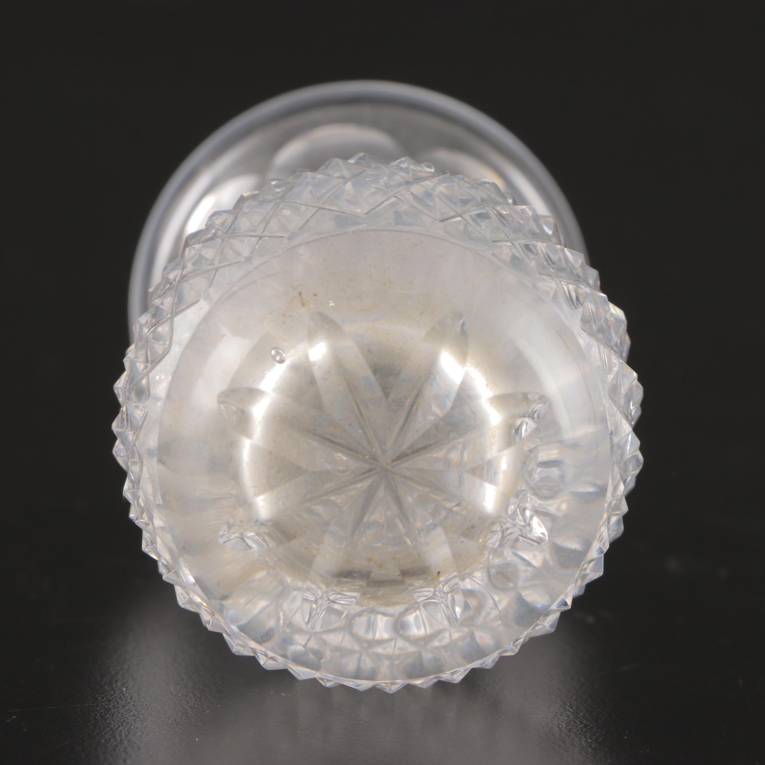 Cut Crystal Vases and Bowls
