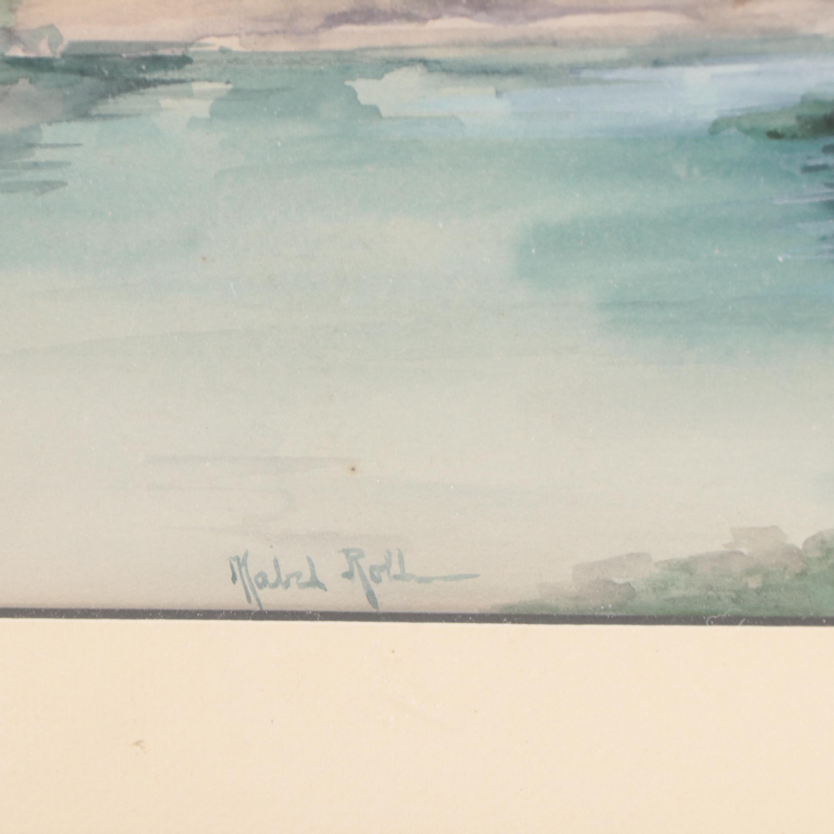 Landscape Watercolor Painting