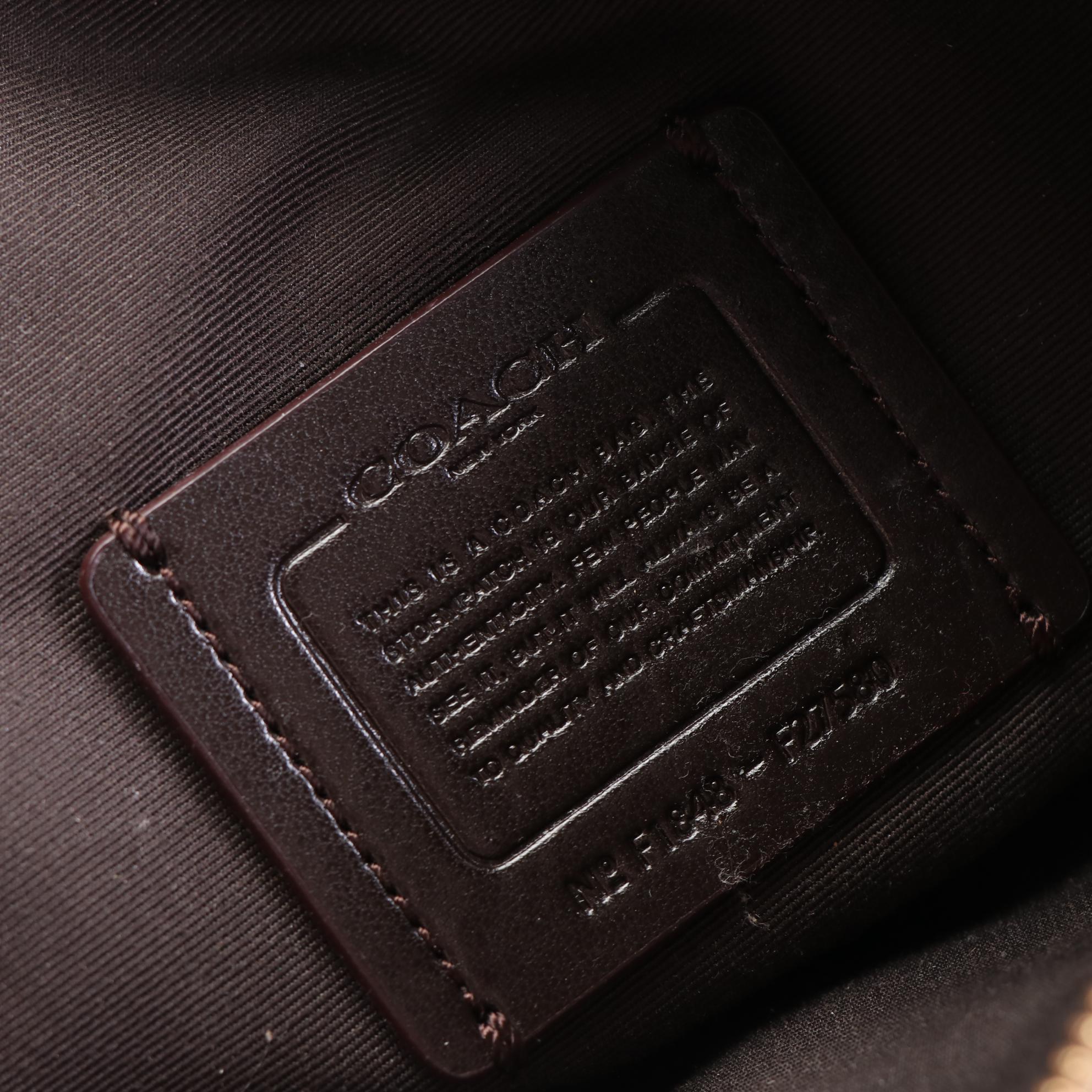 Coach Tote Bag, Shoulder Bag, and Zip Pouch in Signature Canvas