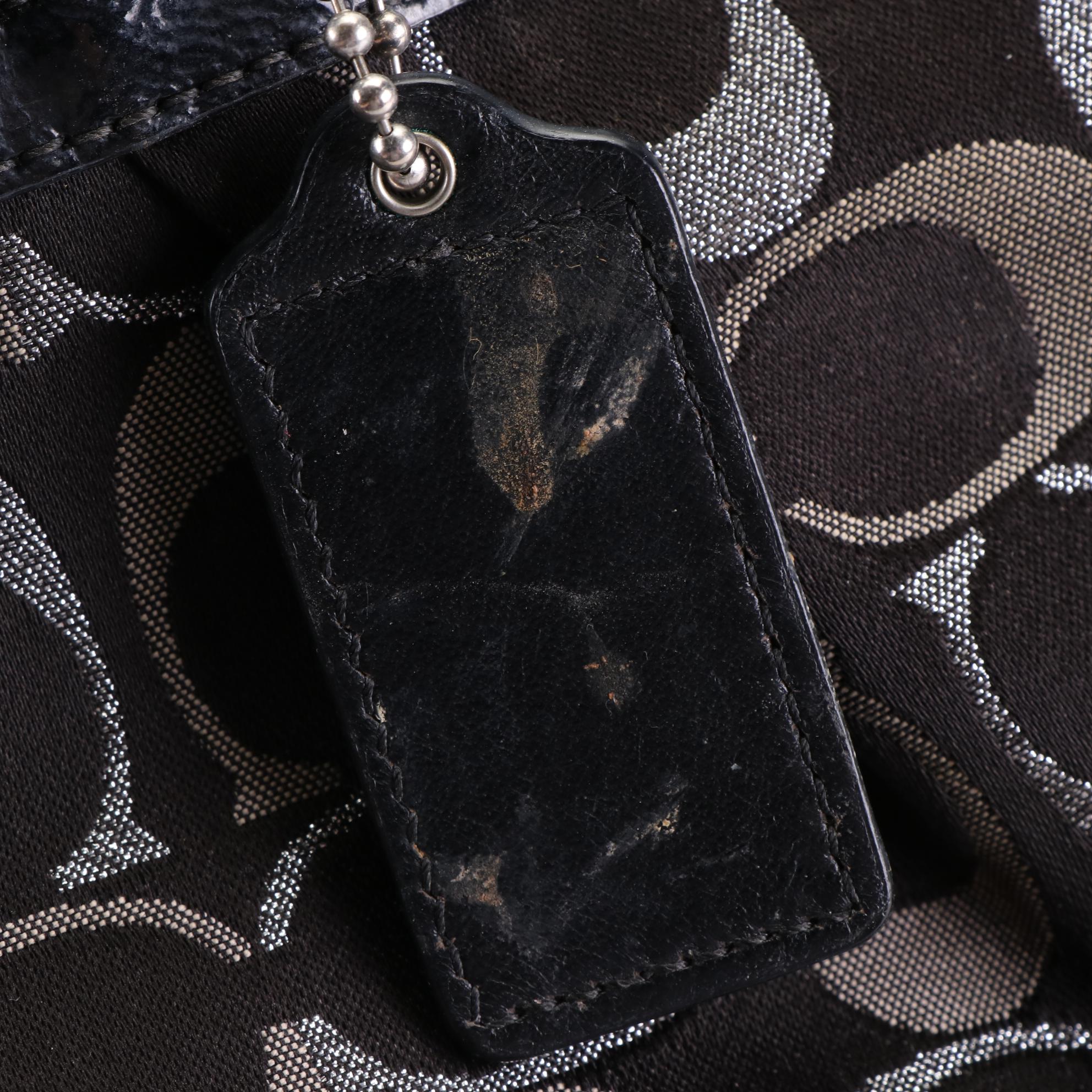 Coach Tote Bag, Shoulder Bag, and Zip Pouch in Signature Canvas