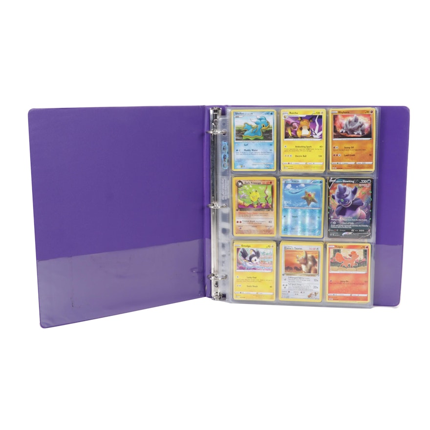 Pokémon Trading Cards Including First Edition Blaine's Tauros and Dark Primeape