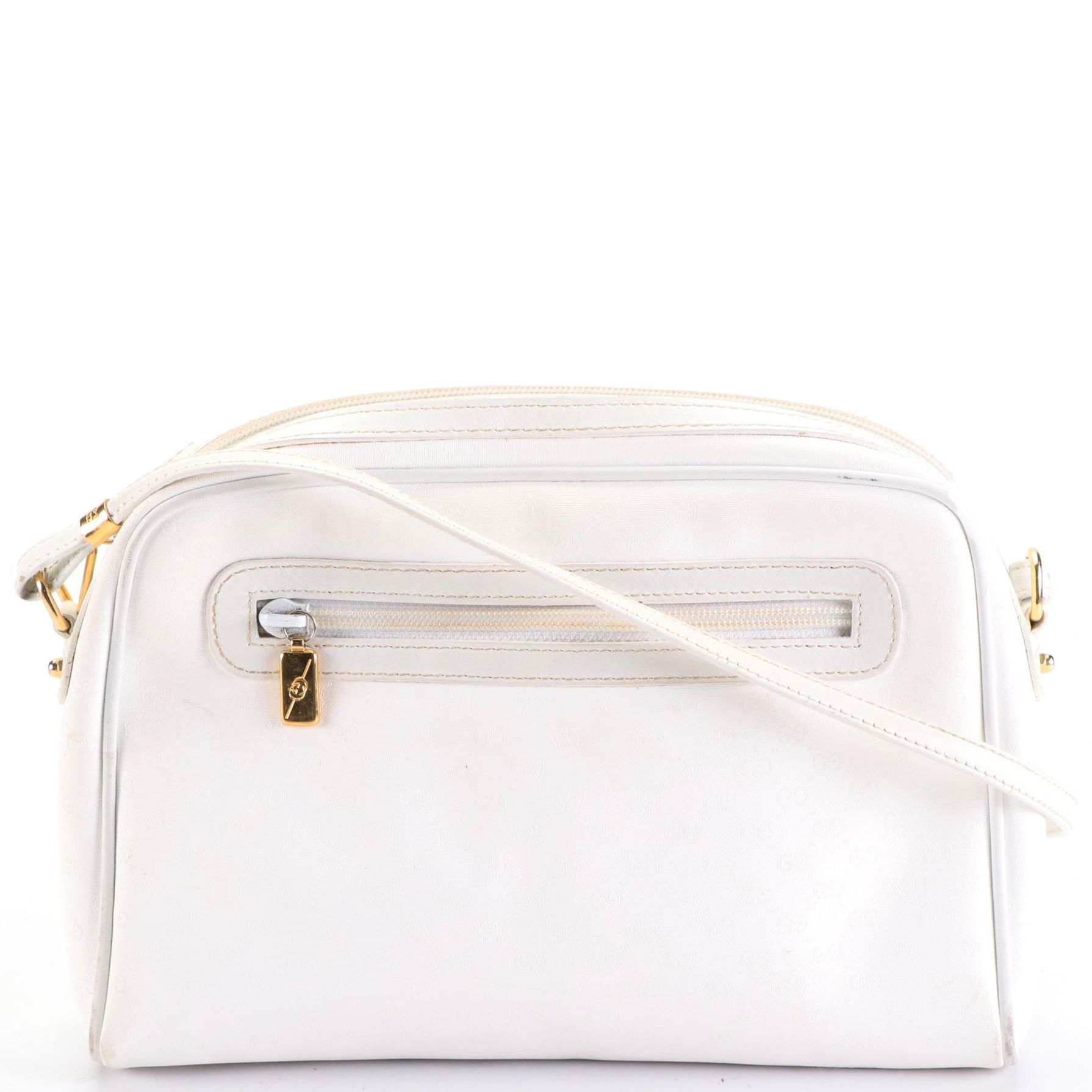 Gucci Micro GG Canvas and Leather Crossbody