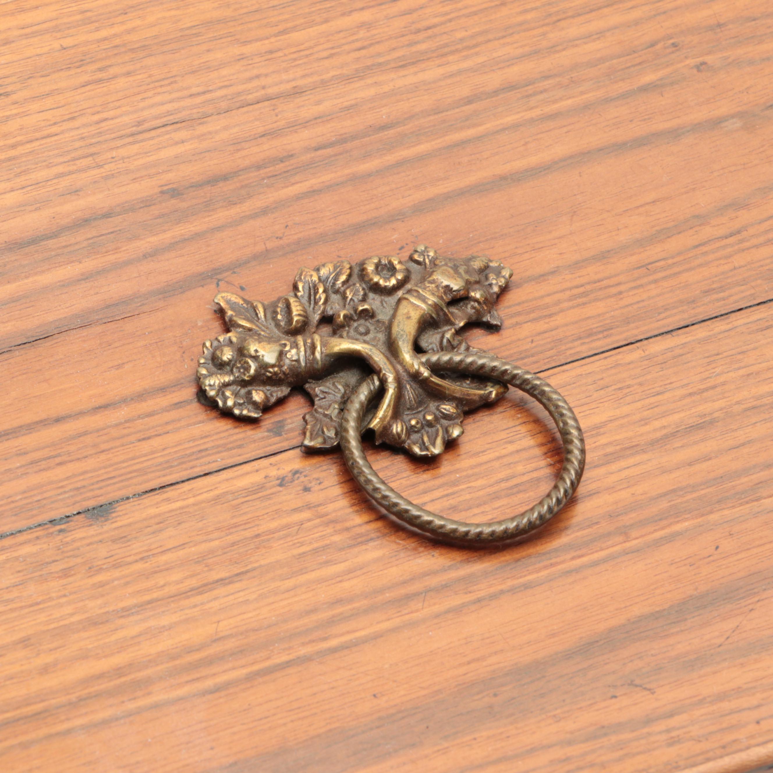 Victorian Rosewood Tea Caddy, Mid to Late 19th Century