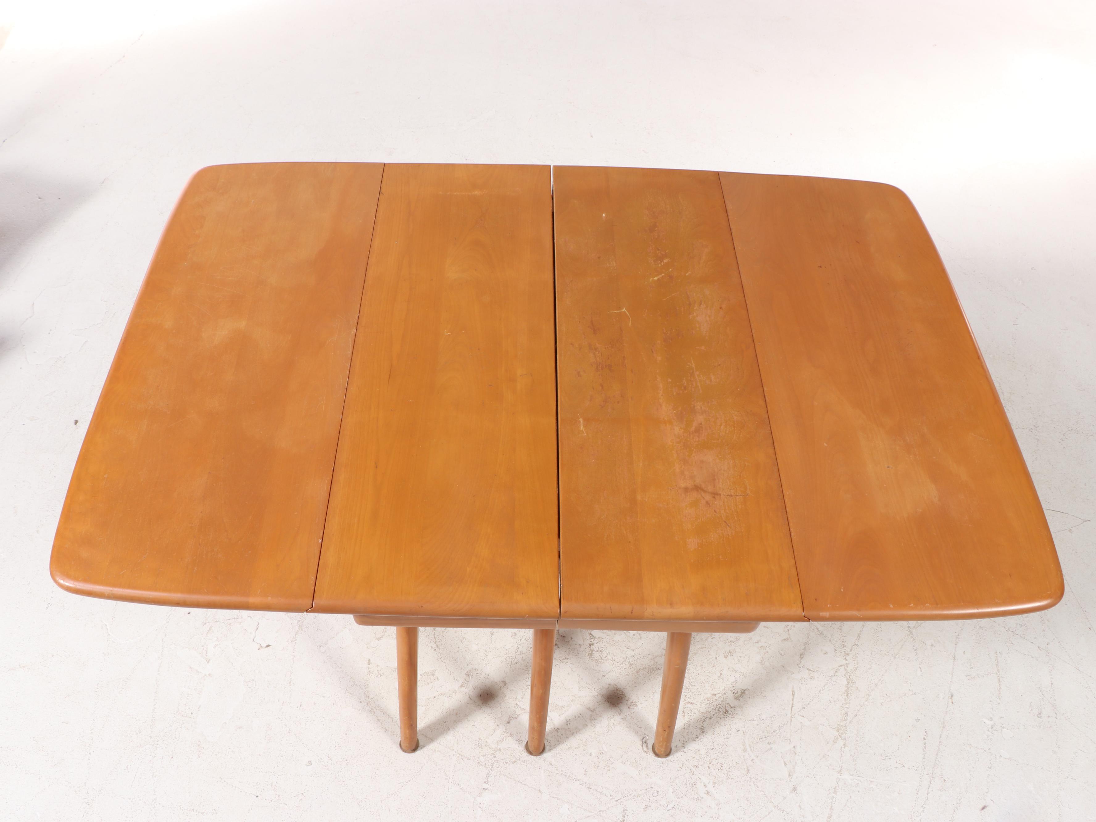 Seven-Piece Heywood-Wakefield Mid Century Modern Dining Set