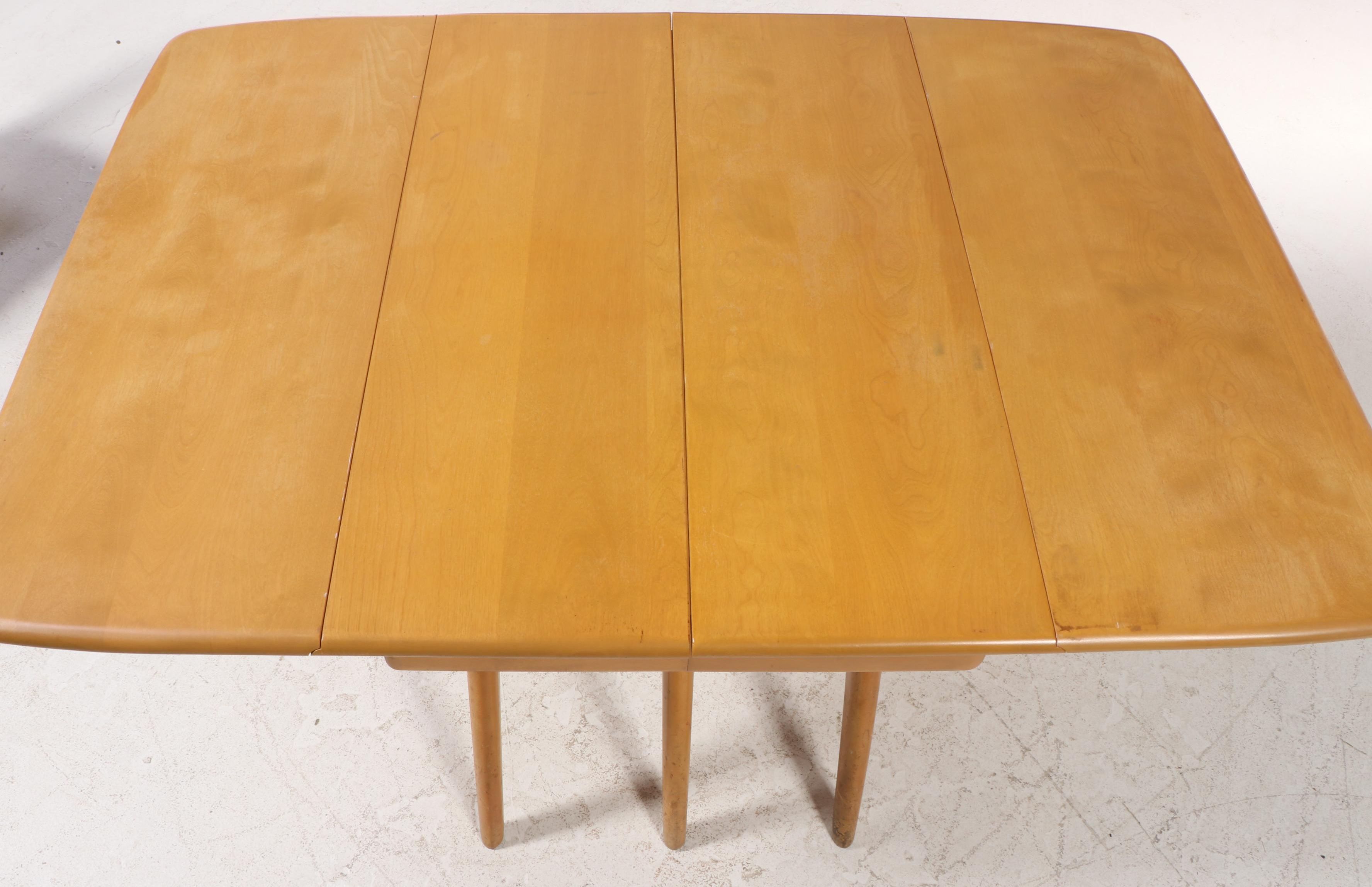 Nine-Piece Heywood-Wakefield Mid Century Modern Dining Set