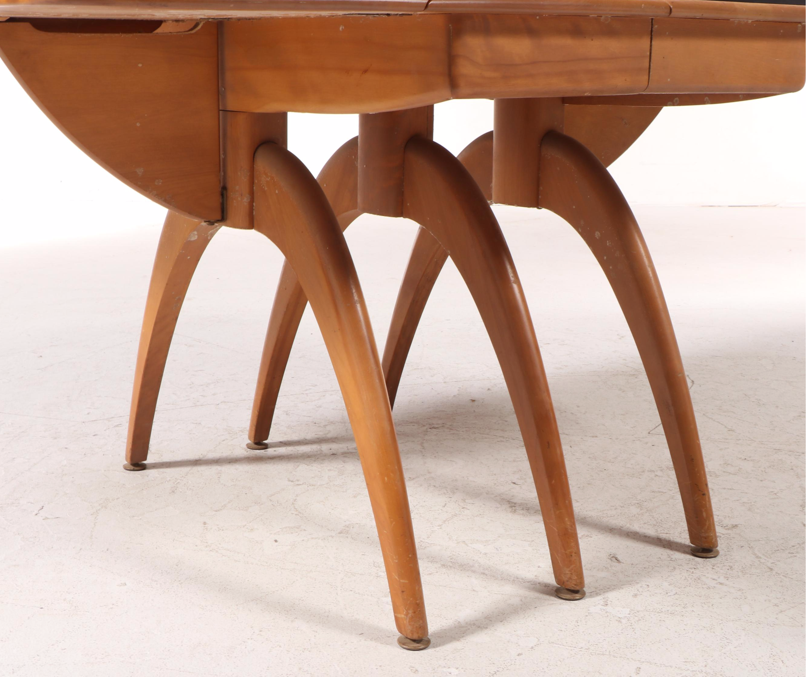 Seven-Piece Heywood-Wakefield Mid Century Modern Dining Set