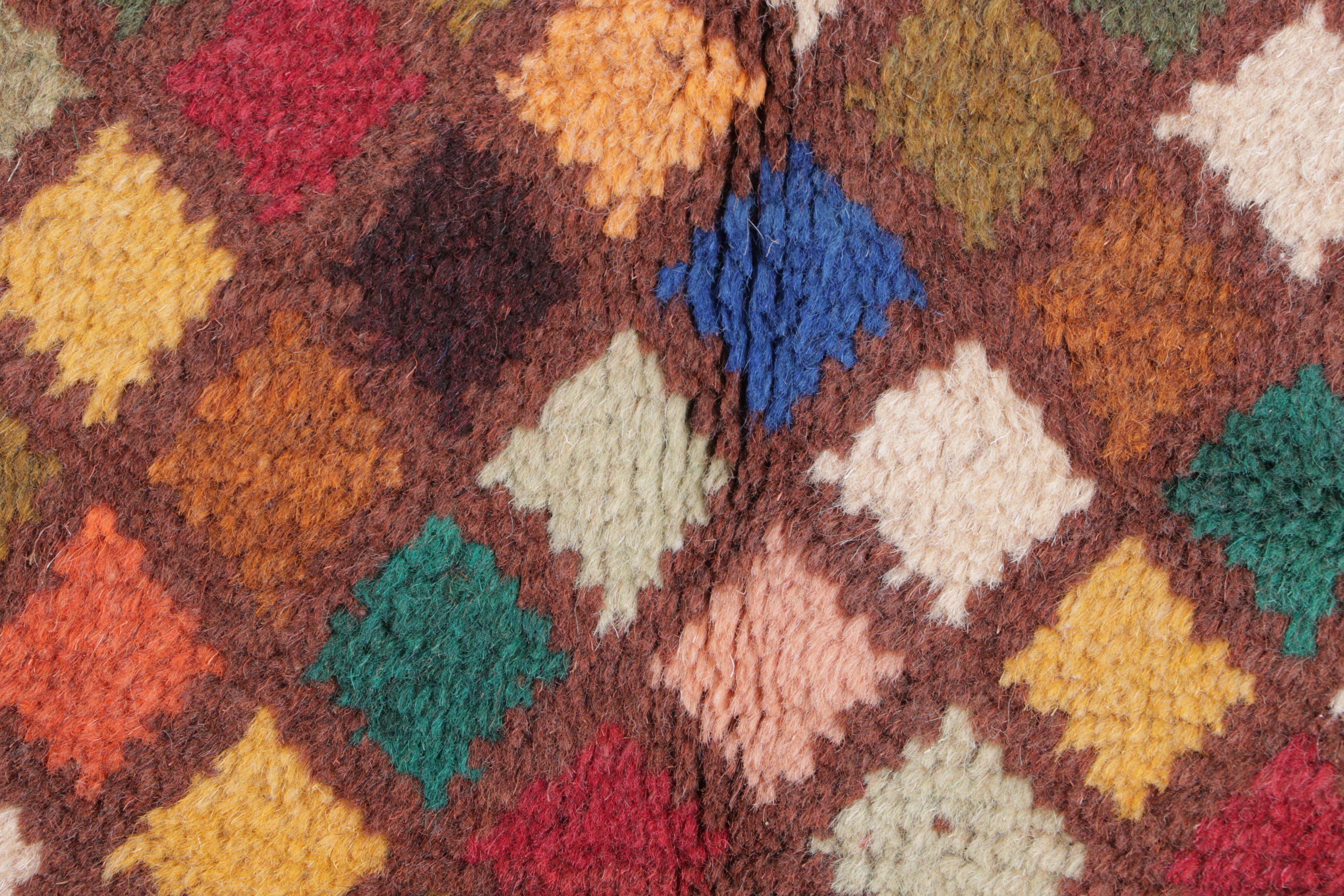 2'2 x 3'4 Hand-Knotted Persian Gabbeh Accent Rug