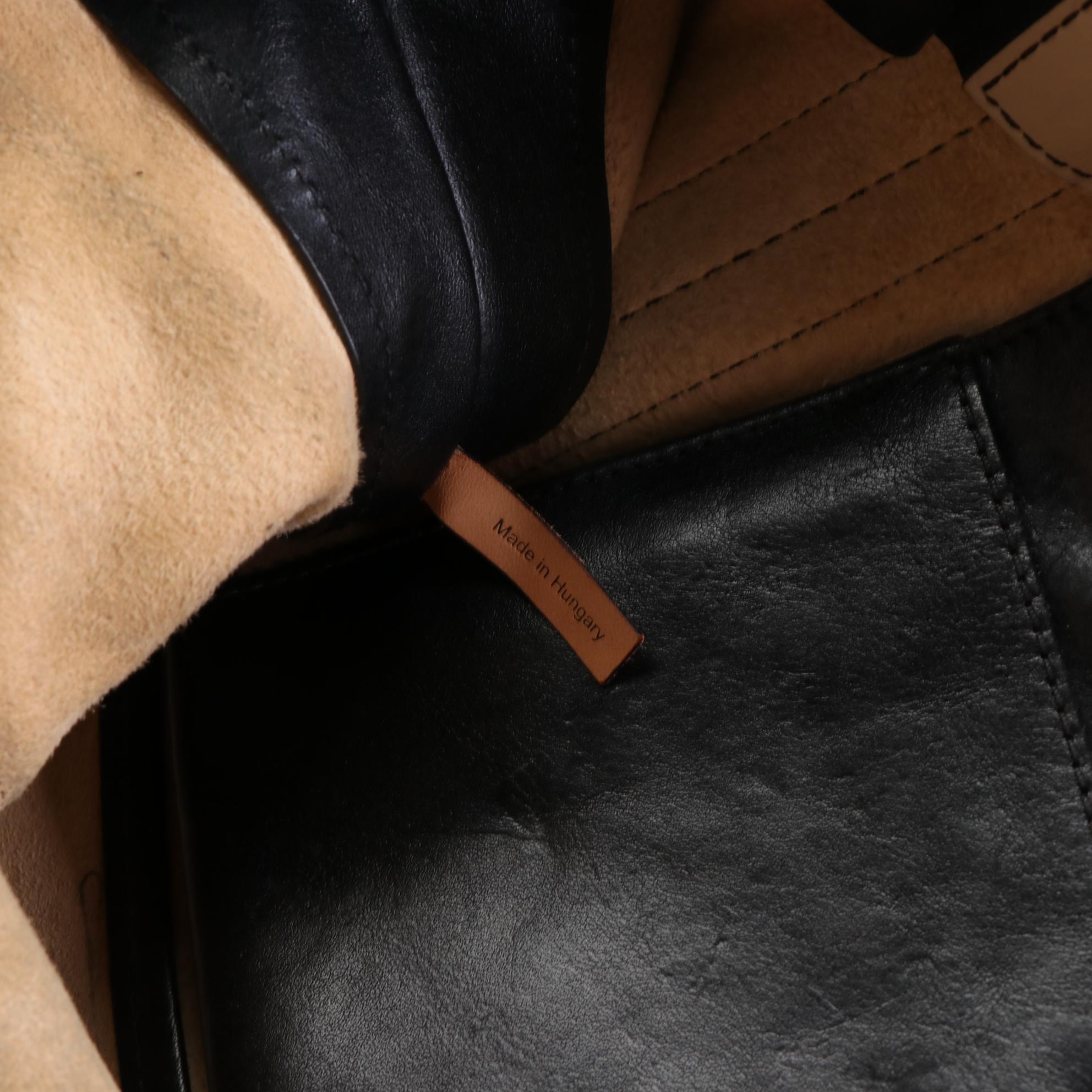 Chloé Alison Tote Bag in Bicolor Goatskin and Calfskin Leather