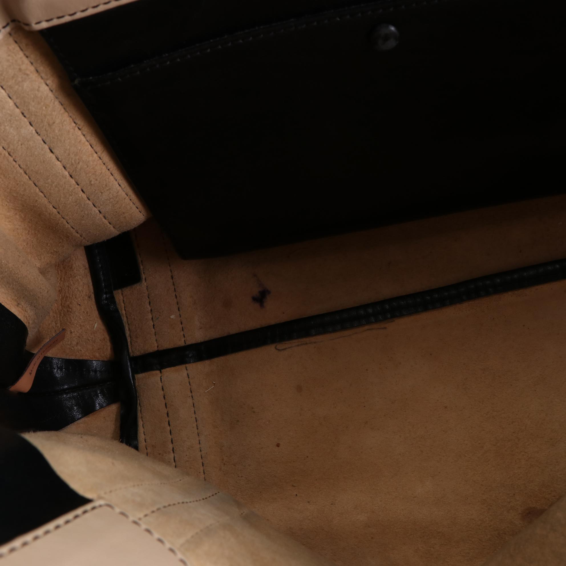 Chloé Alison Tote Bag in Bicolor Goatskin and Calfskin Leather