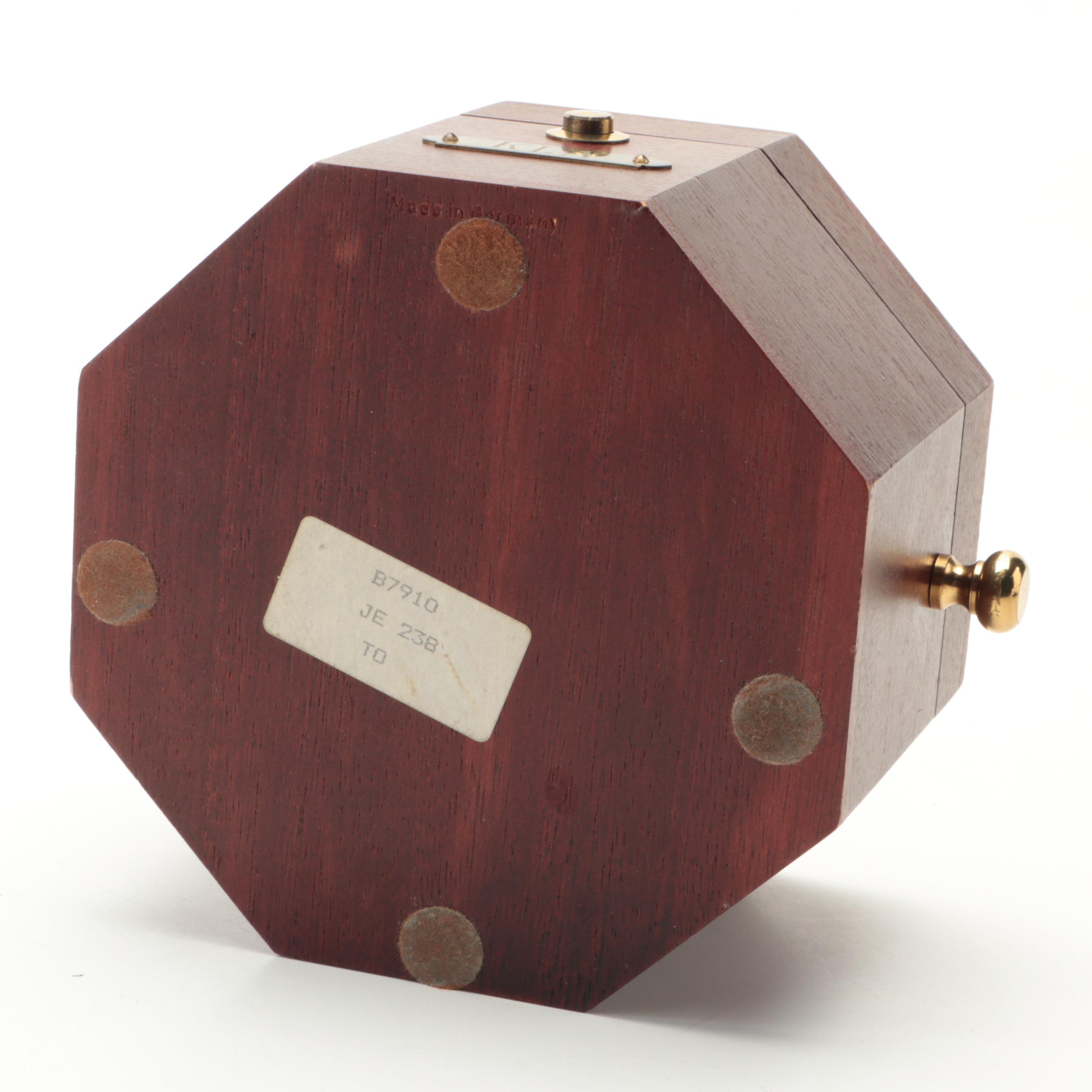 Bulova "Quartermaster" Suspended Gimbal Clock