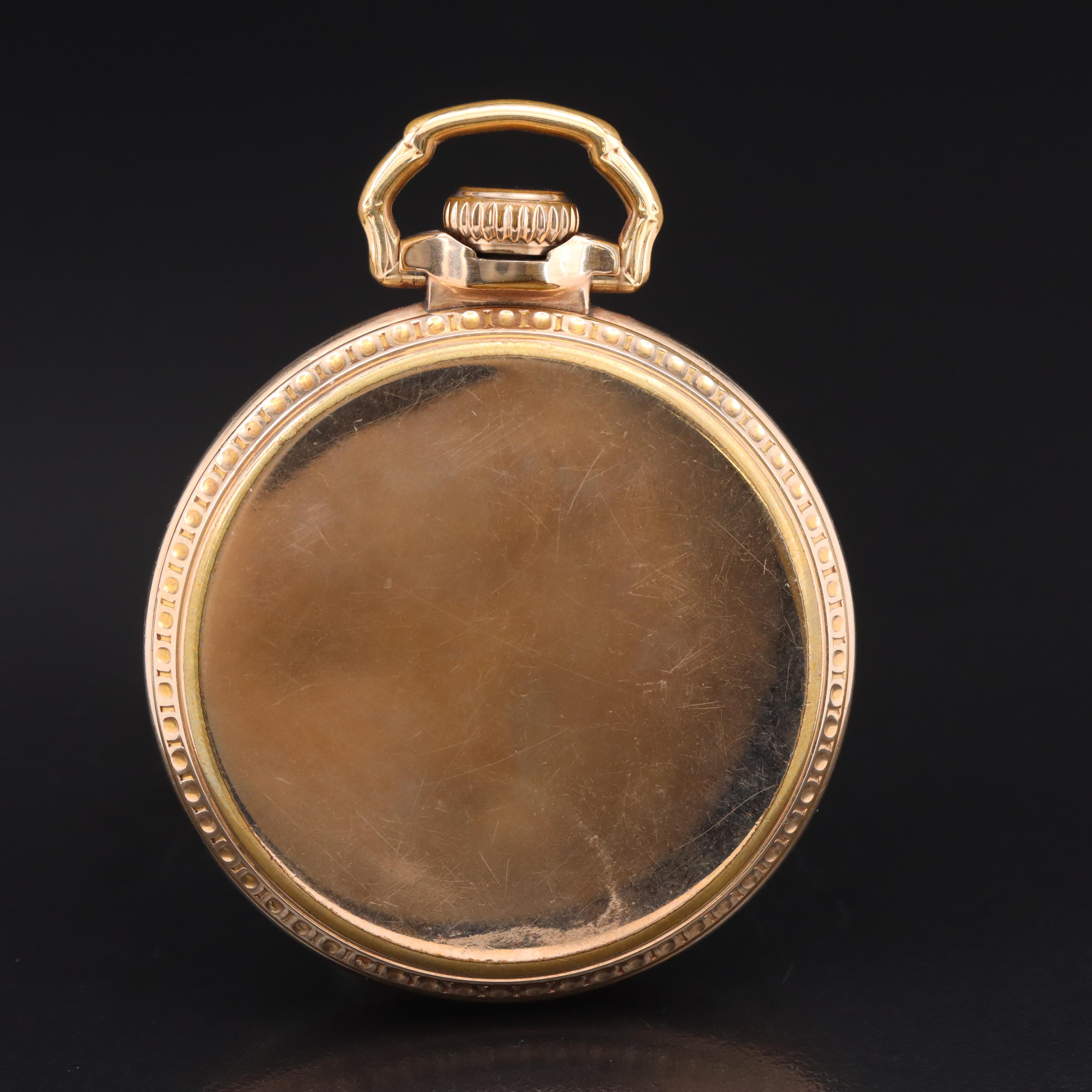 1924 Illinois Railroad Grad Bunn Special Pocket Watch