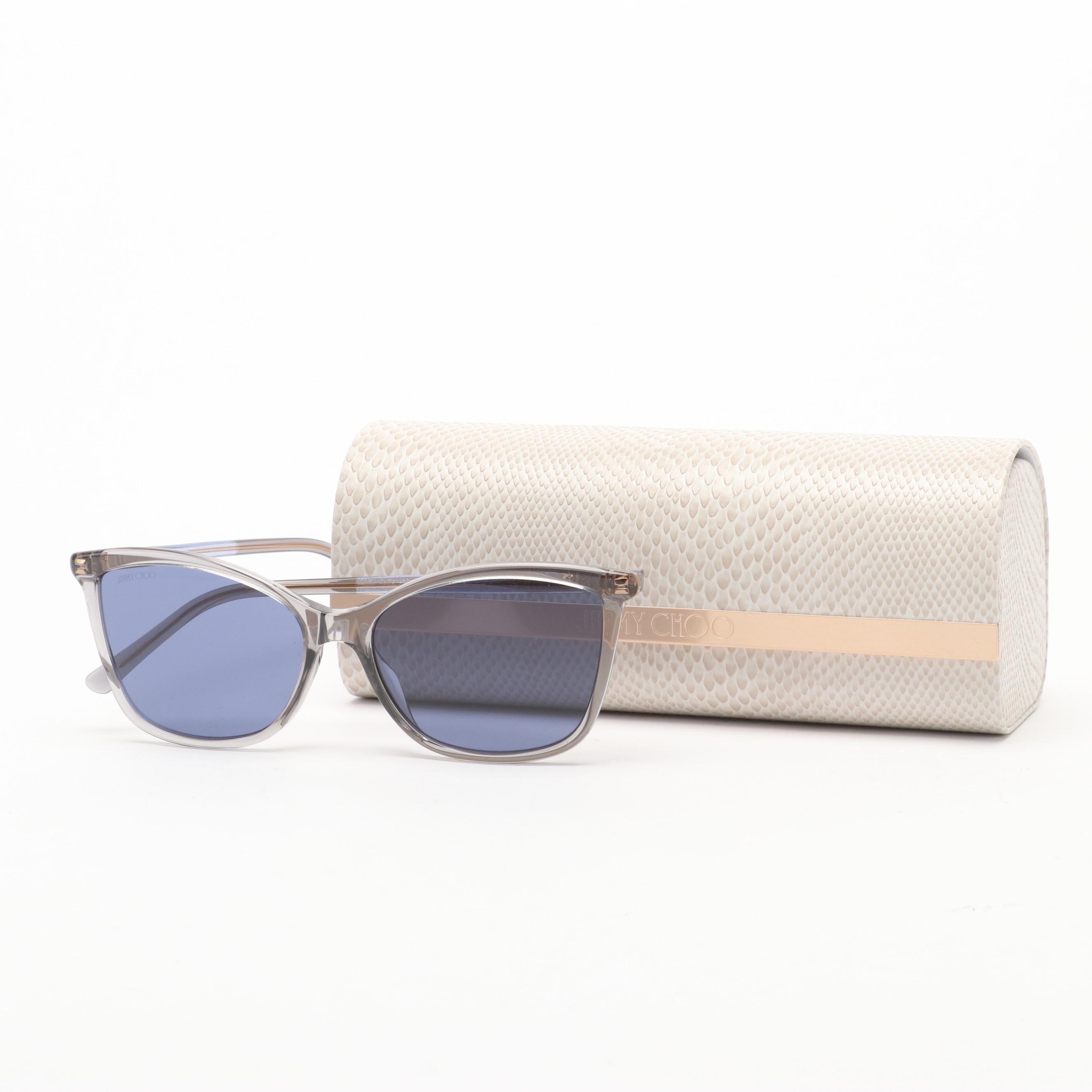 Jimmy Choo Ba/G/S Cat Eye Sunglasses with Case