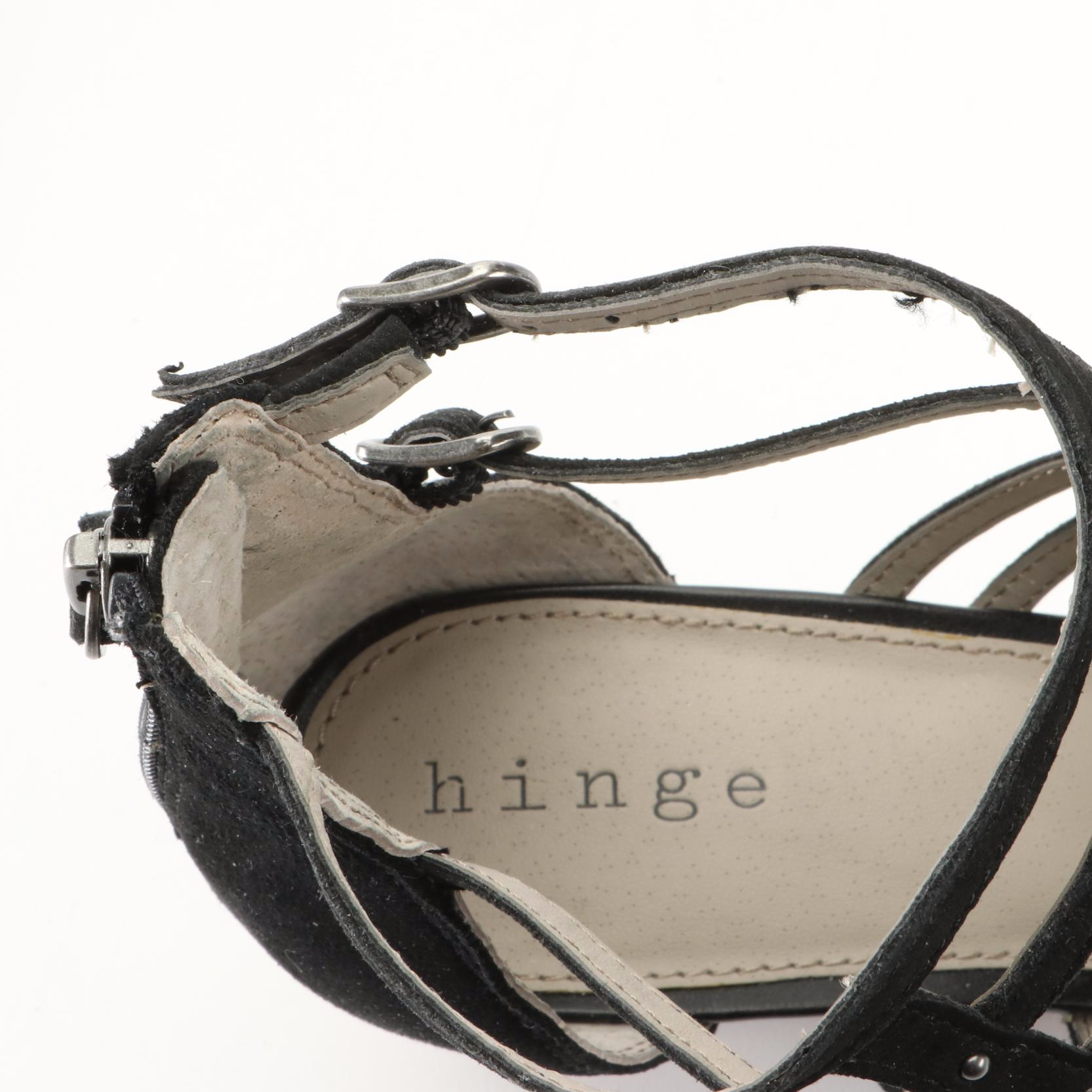 BCBG Max Azria Ma-Noreen Strap Wedge and Hinge Gladiator Strap Wedge