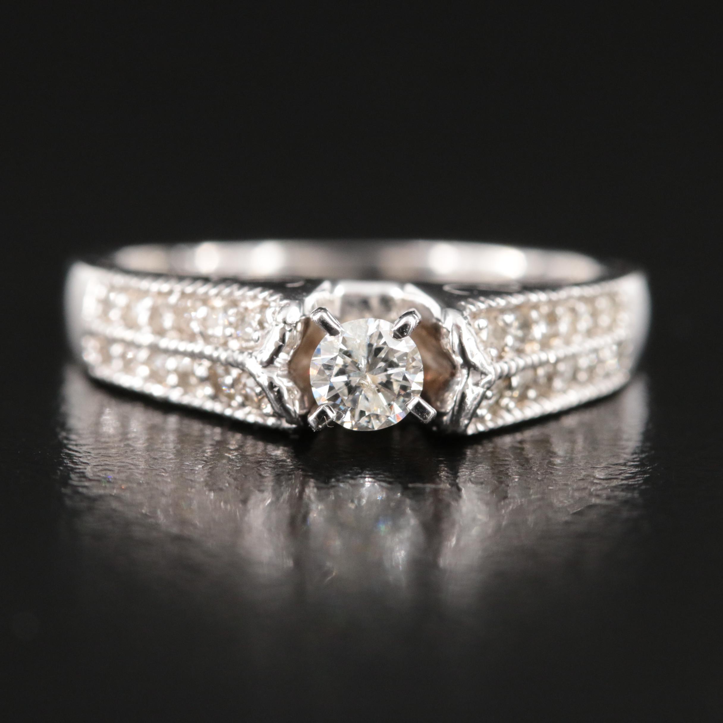 14K 0.43 CTW Diamond Ring