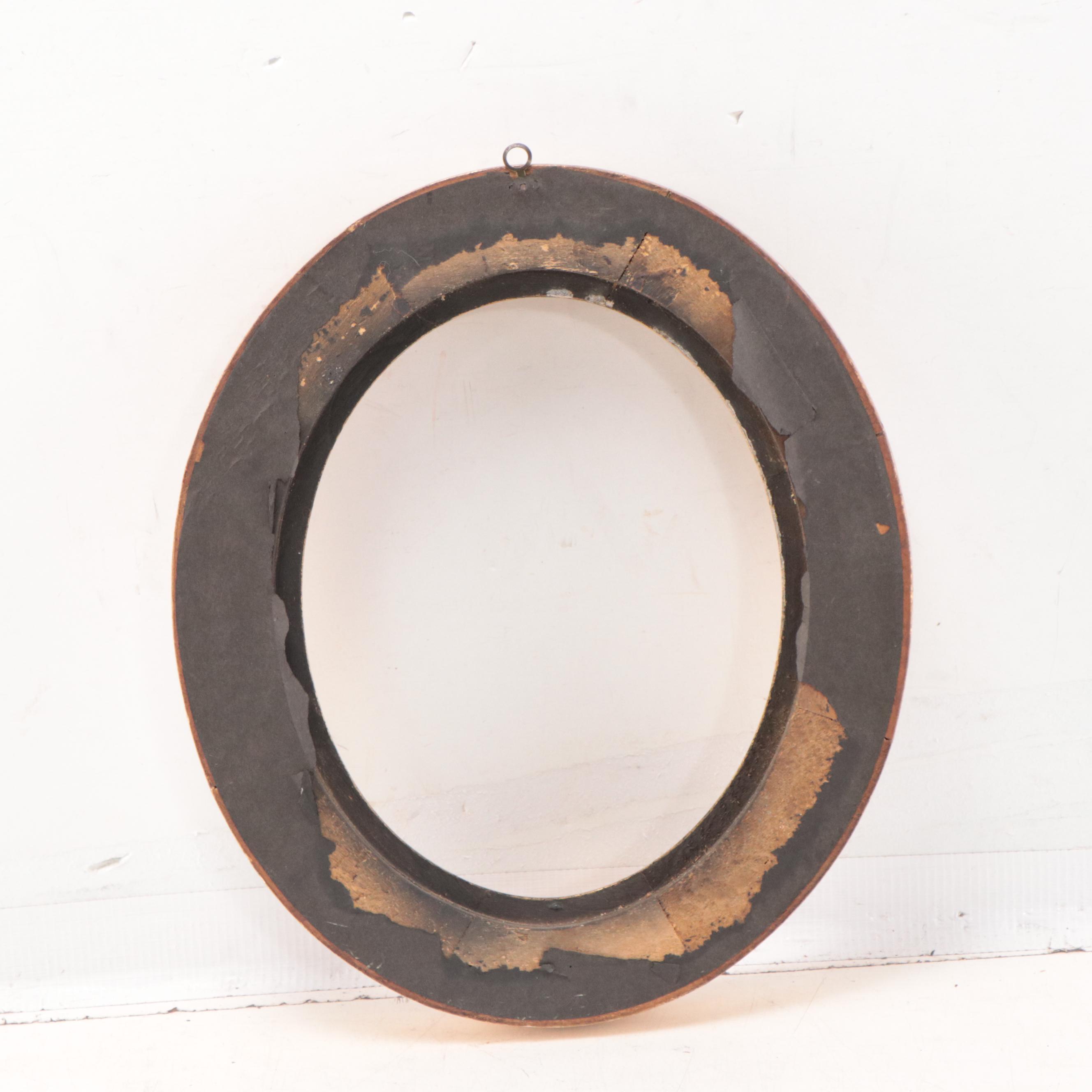 Assorted Wood Frames and Silver Print Cabinet Card, Late 19th/ Early 20th C.