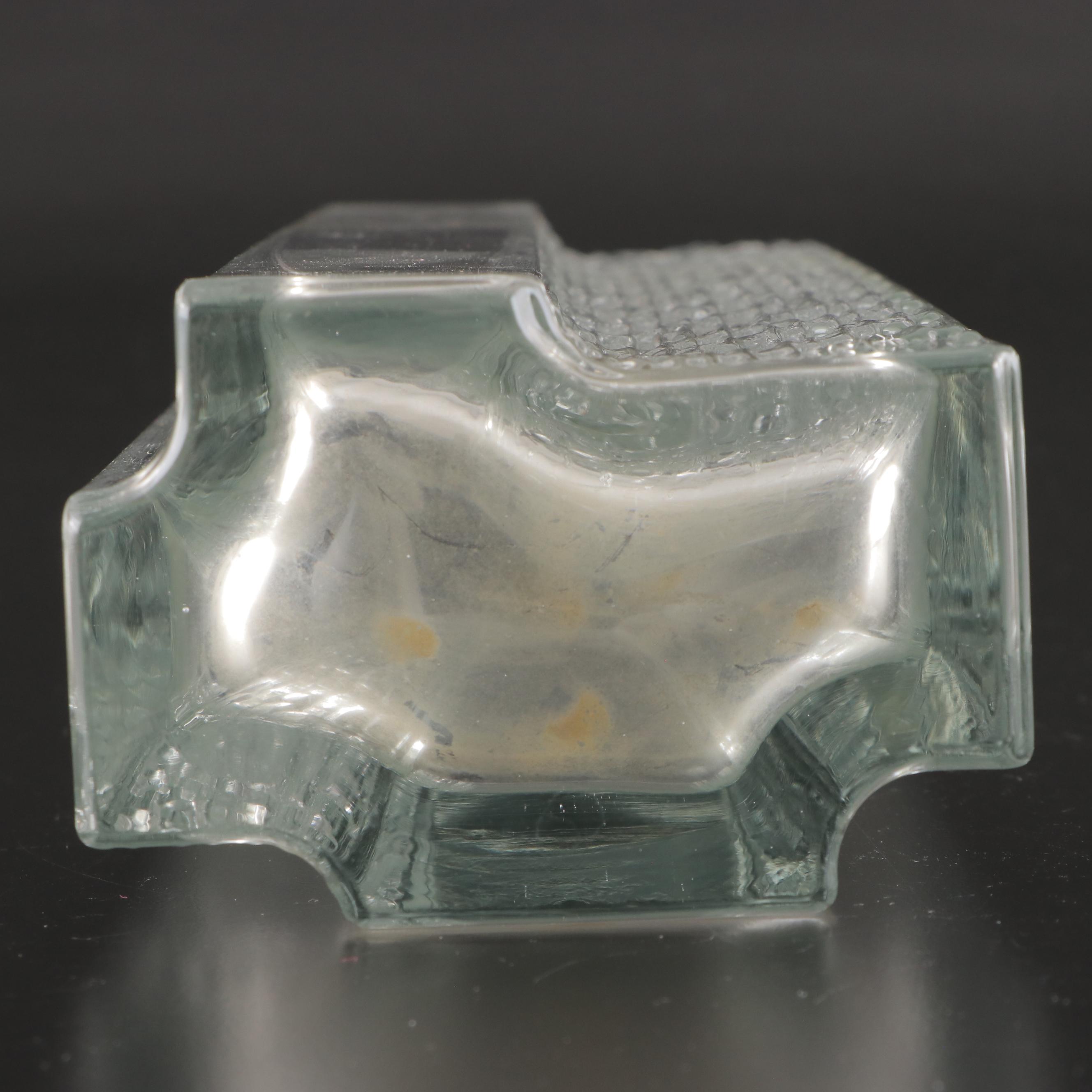 Iittala Finnish Art Glass Vase and Other Crystal Bowl, Mid to Late 20th Century