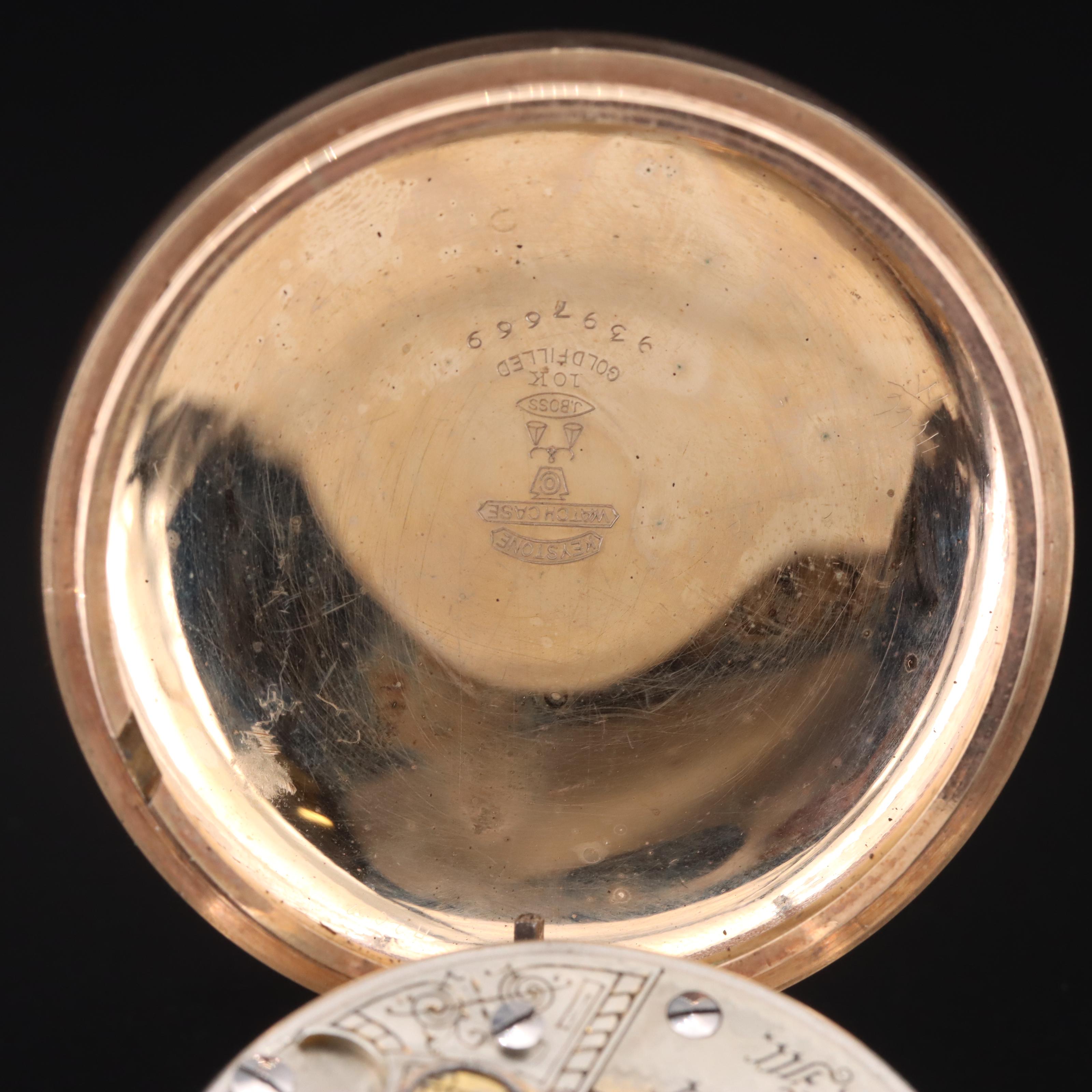 1897 Illinois Railroad Grade Swing-Out Case Pocket Watch