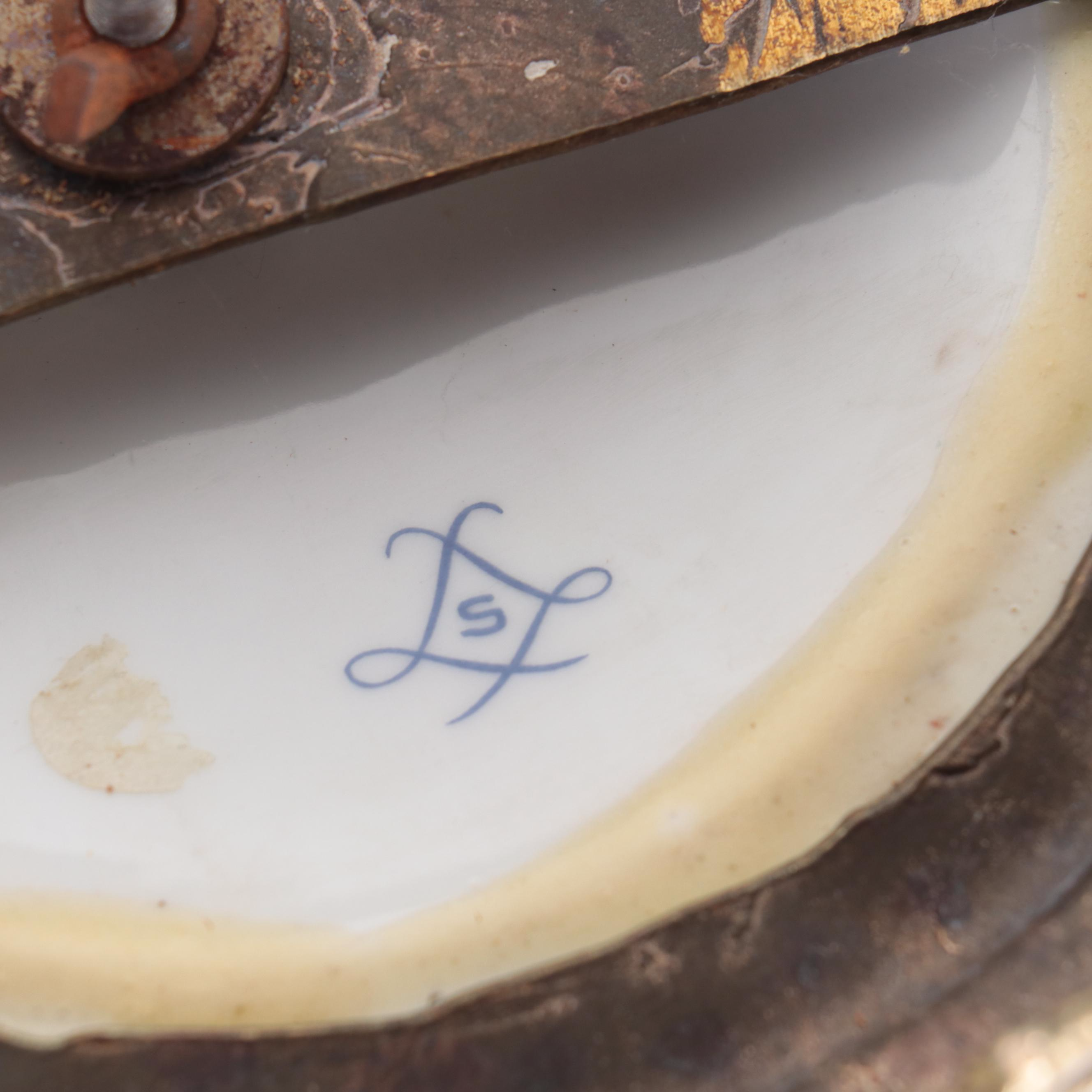 Sèvres Style Porcelain Bleu Céleste Ormolu Mounted Ewers