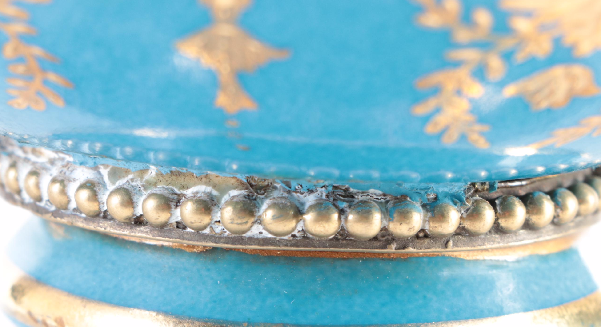 Sèvres Style Porcelain Bleu Céleste Ormolu Mounted Ewers