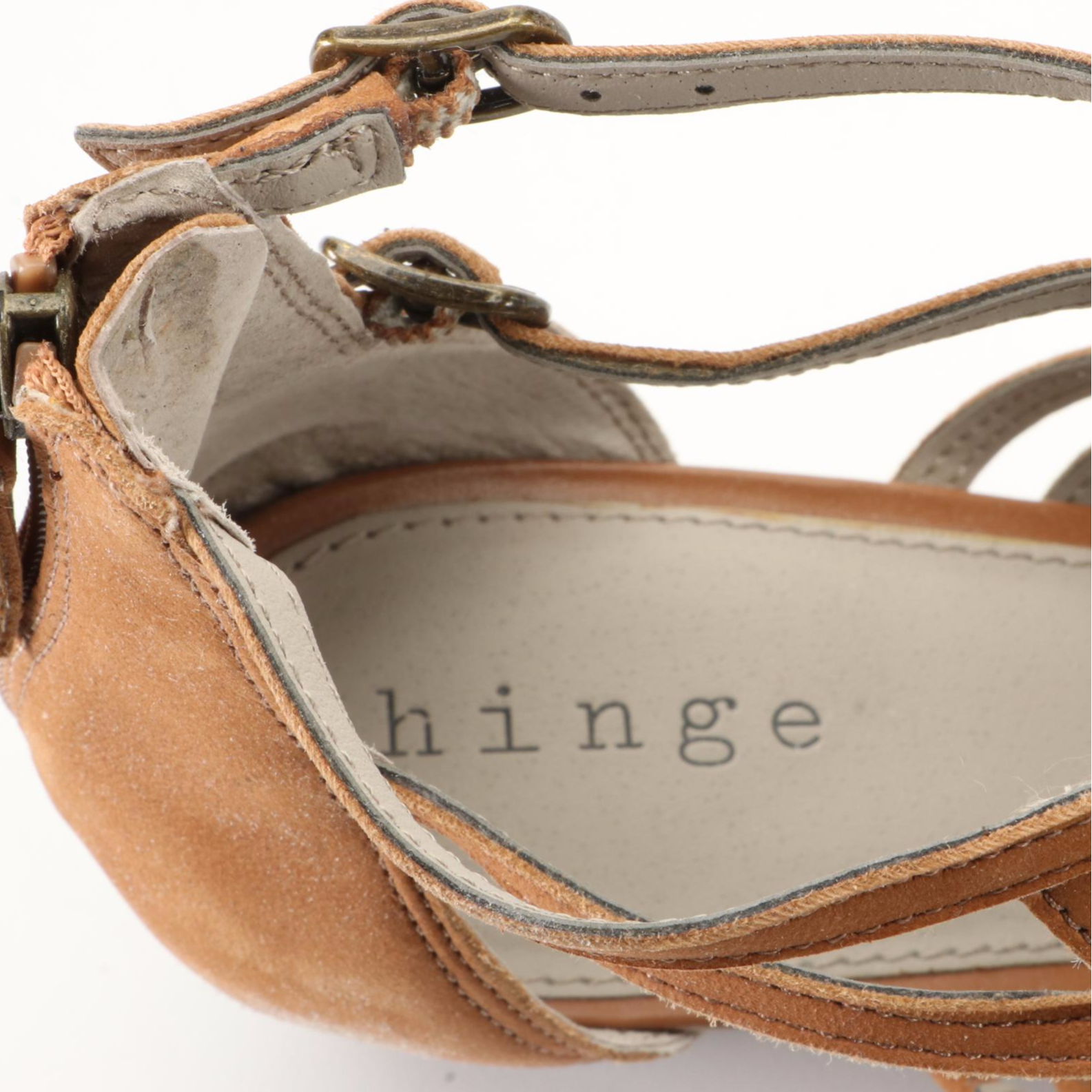 Enzo Angiolino Earennes Strap Sandals and Hinge Gladiator Wedges