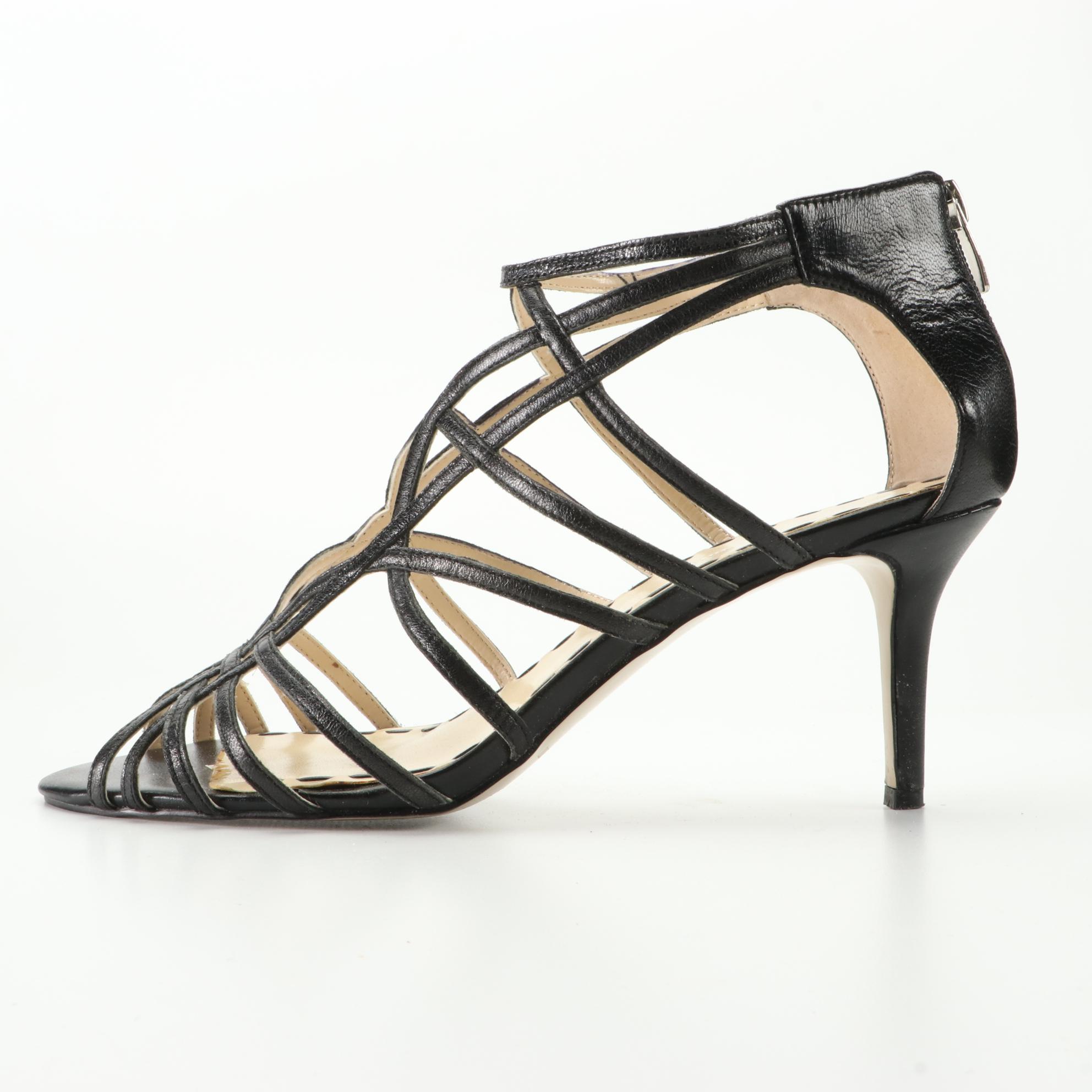Enzo Angiolino Earennes Strap Sandals and Hinge Gladiator Wedges