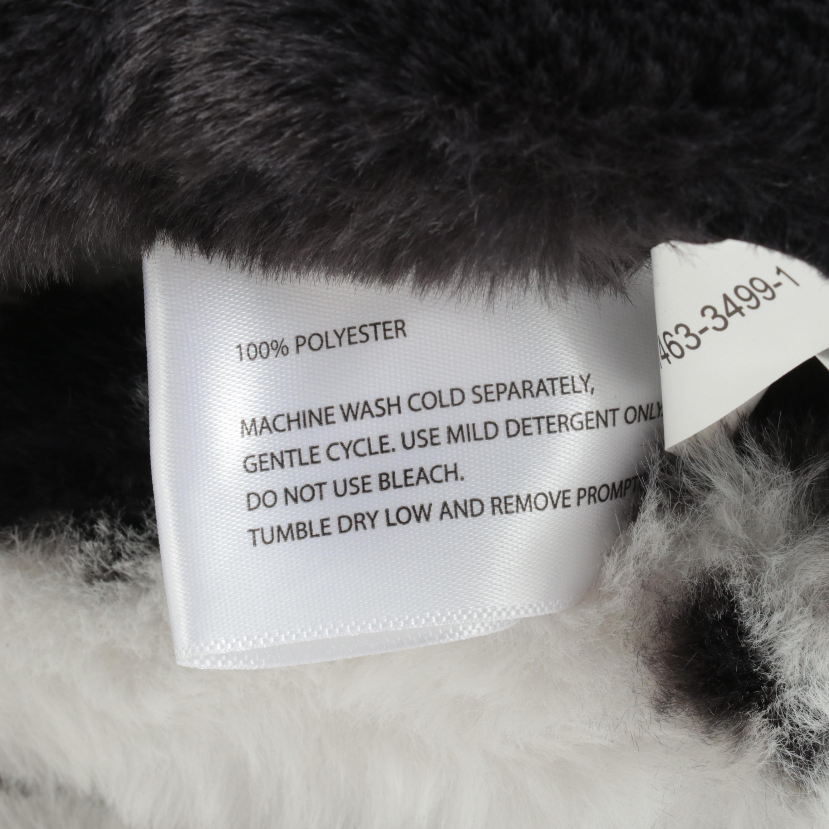 Member's Mark Hotel Premier Collection Luxury Throw Blanket in Black Cow