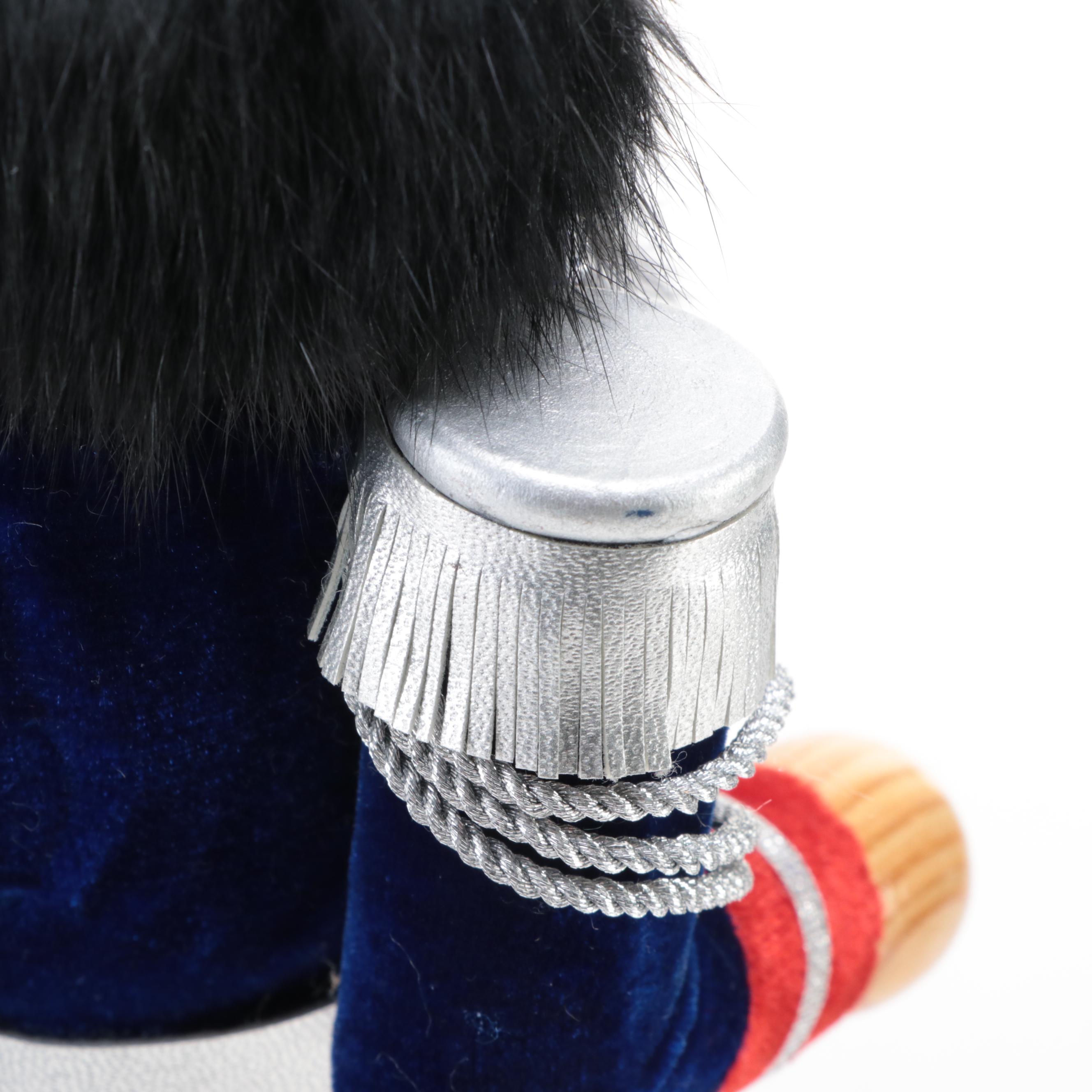 Nutcracker Village 2001 Velveteen Soldier with Other Nutcrackers