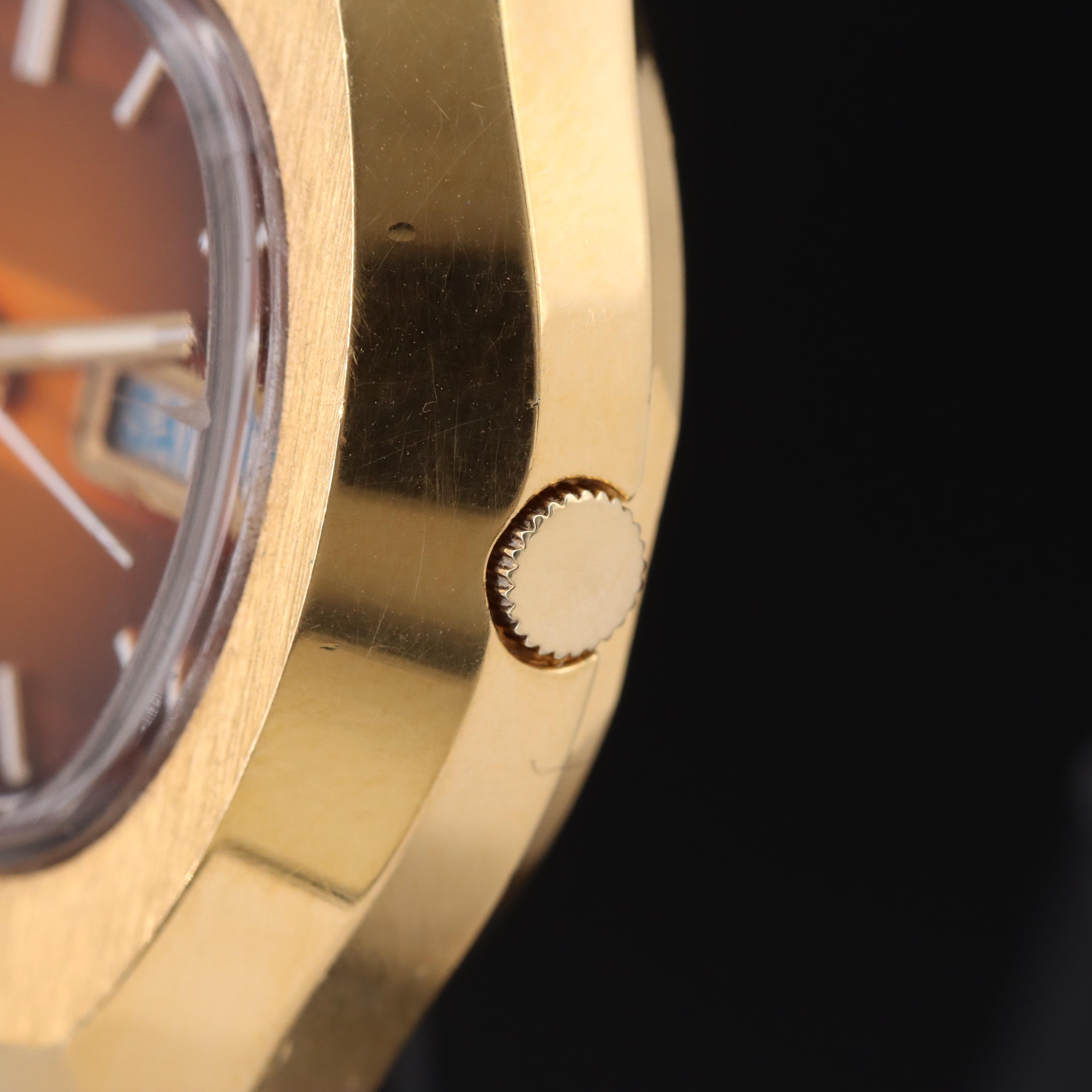 1970s Seiko "TV Dial" Automatic Day-Date Watch