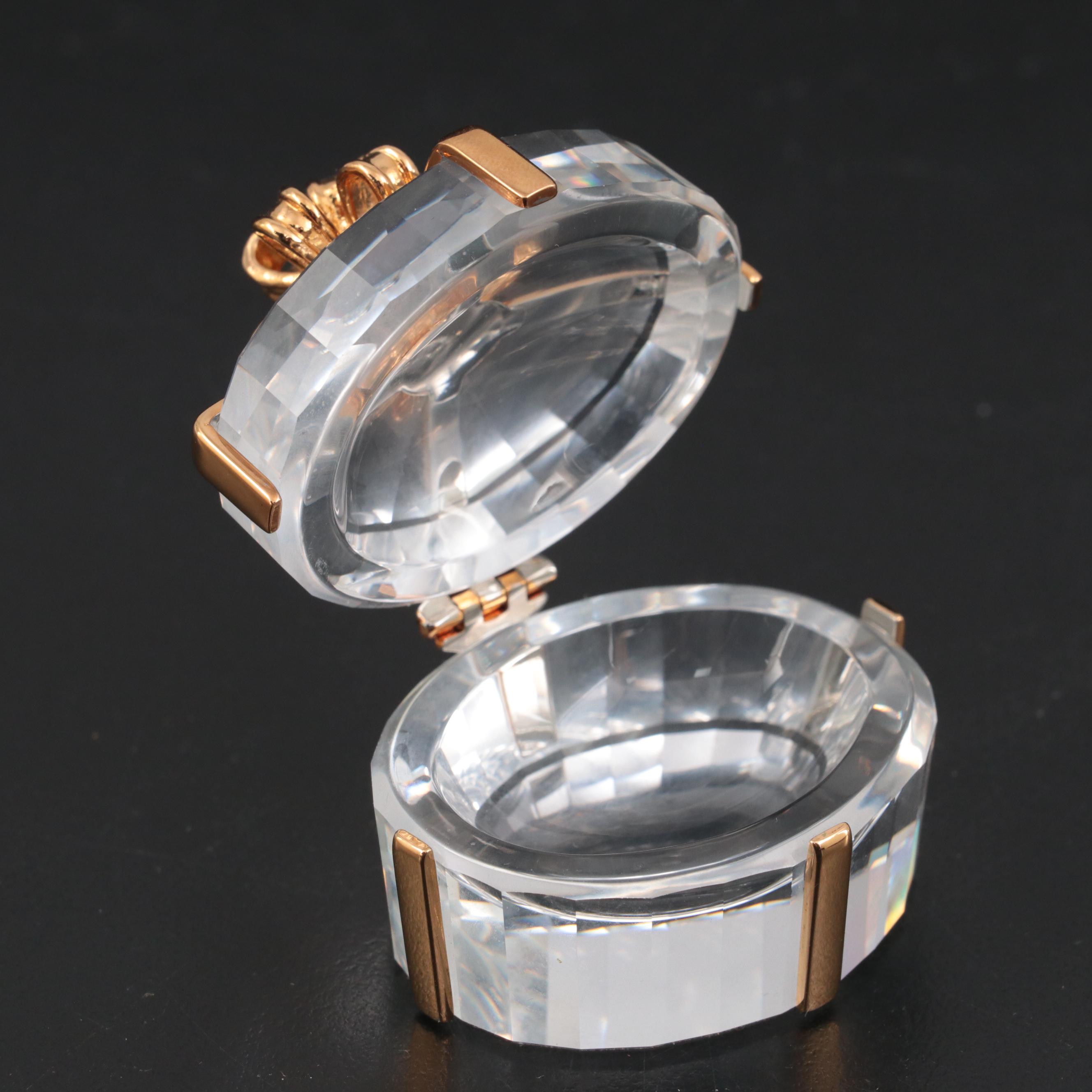 Swarovski Crystal Christmas Tree and Crystal Boxes and Gift Tags