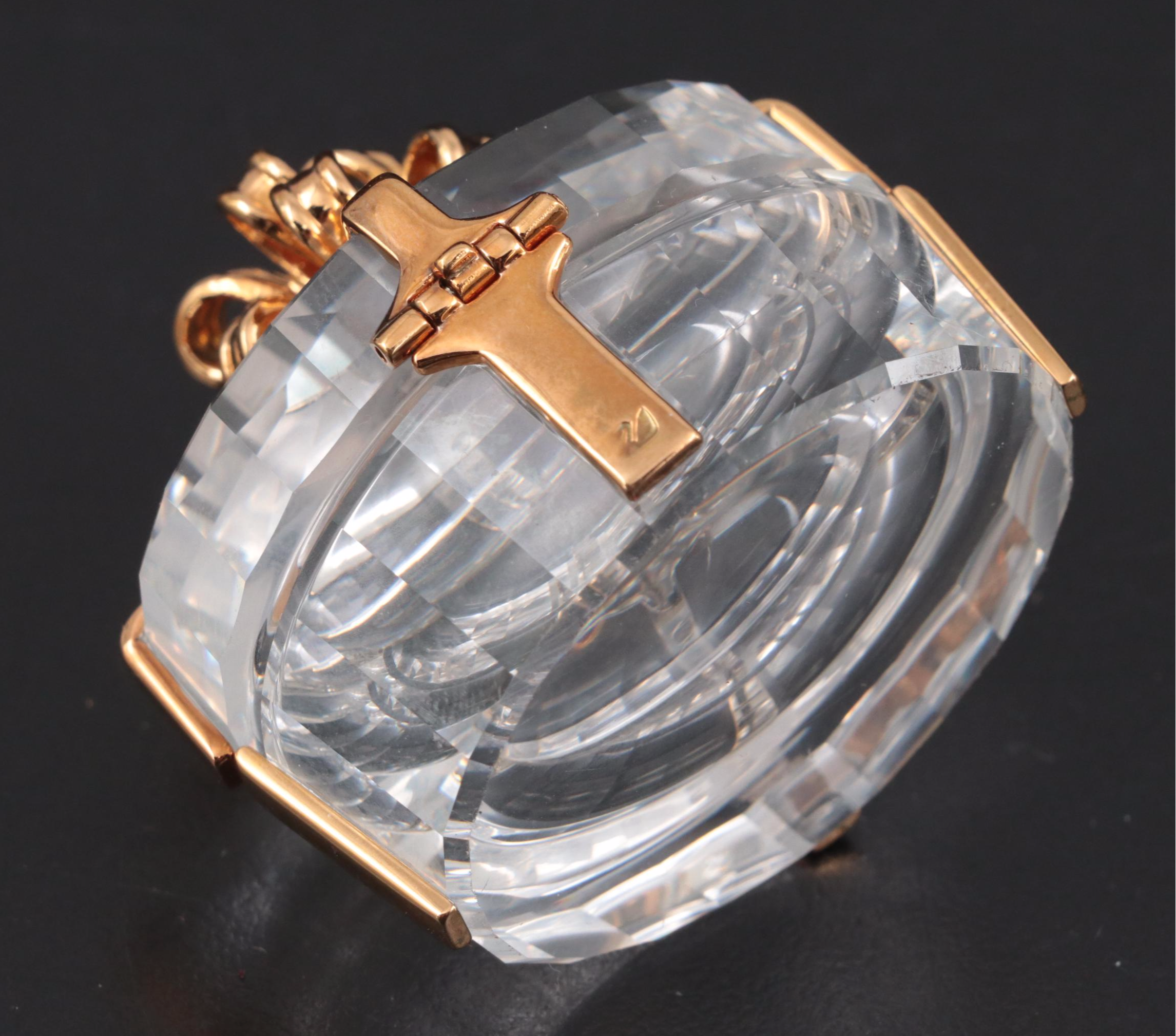 Swarovski Crystal Christmas Tree and Crystal Boxes and Gift Tags