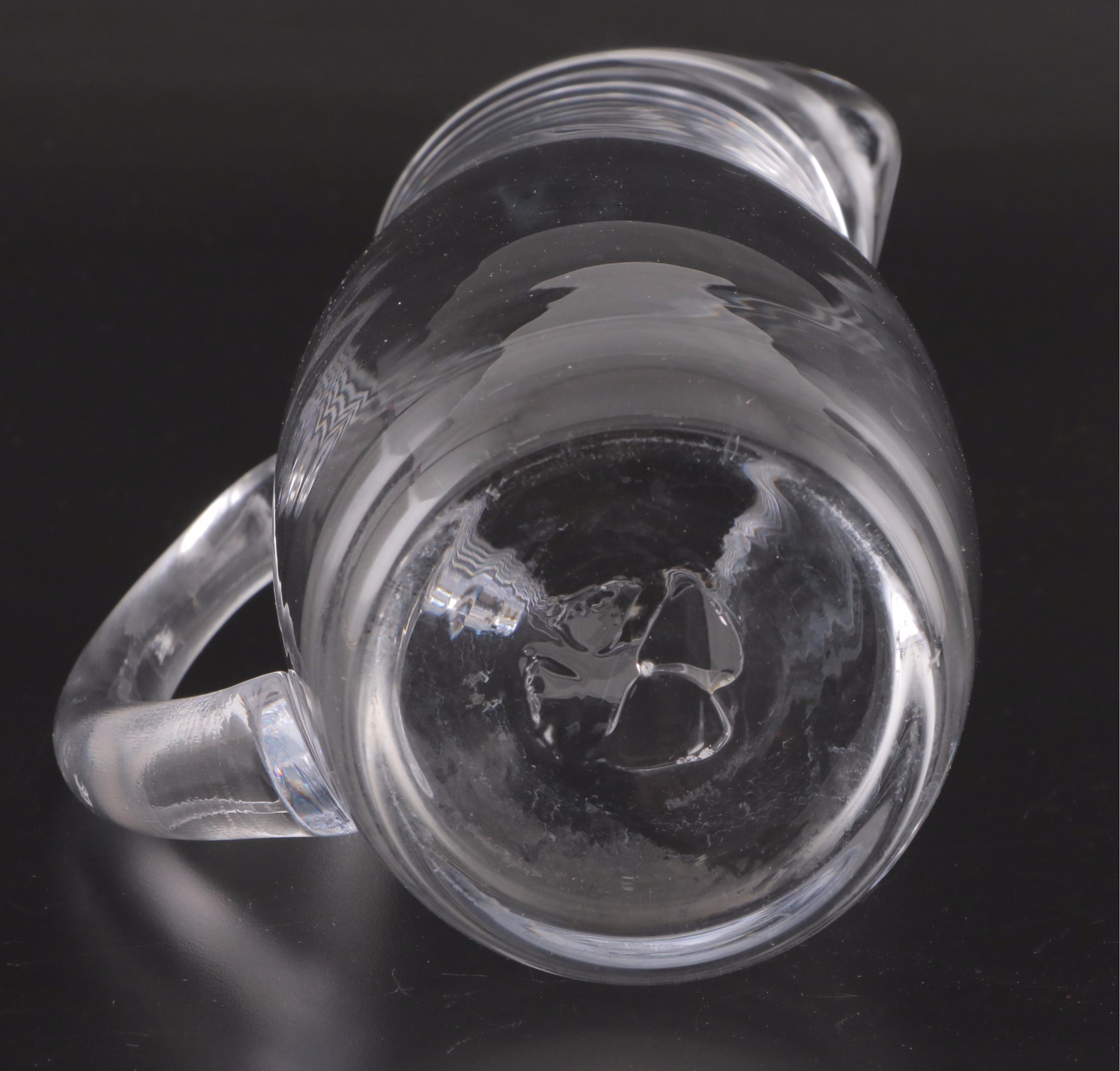 Simon Pearce Glass Vase and Pitcher