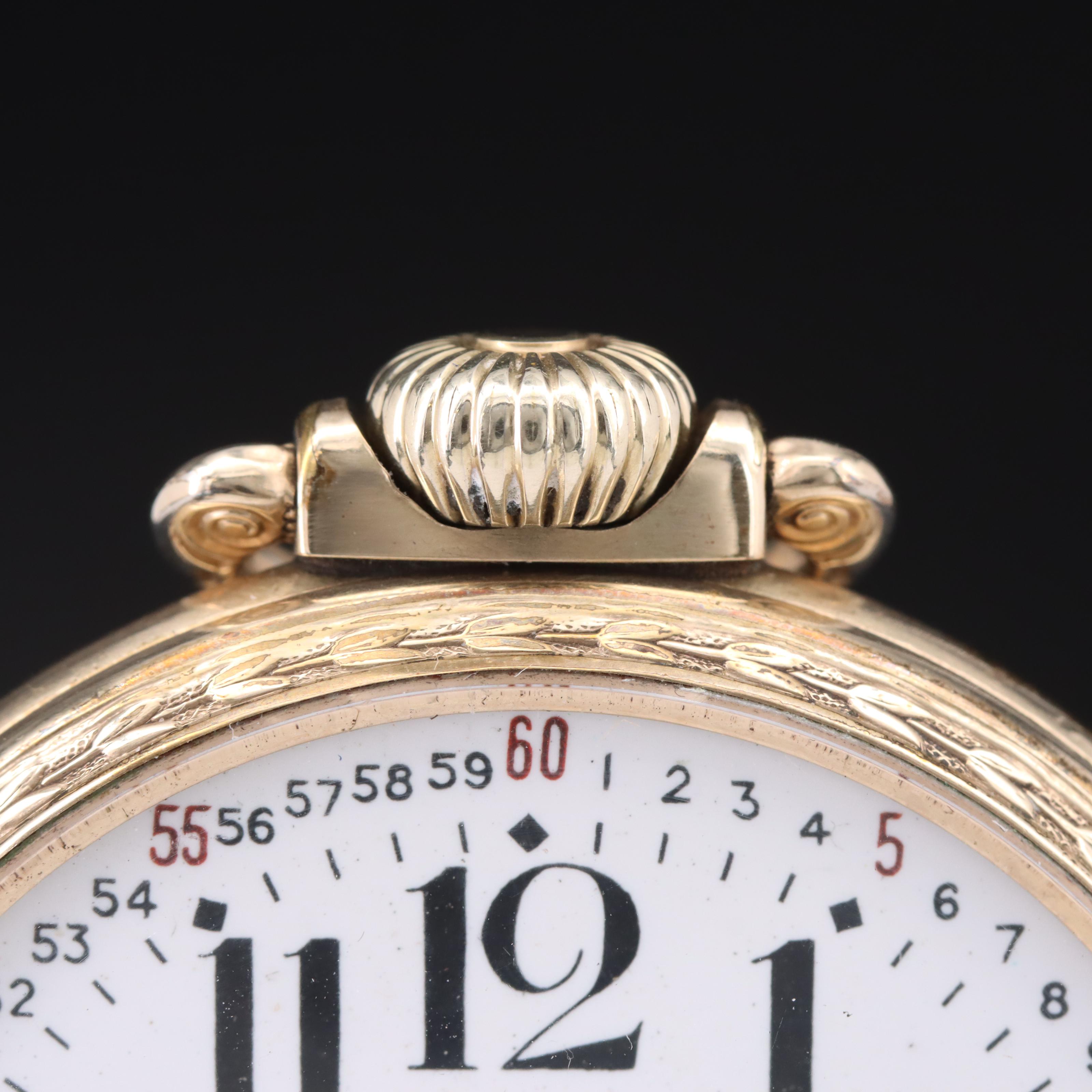 1940s Waltham Lever Set Pocket Watch