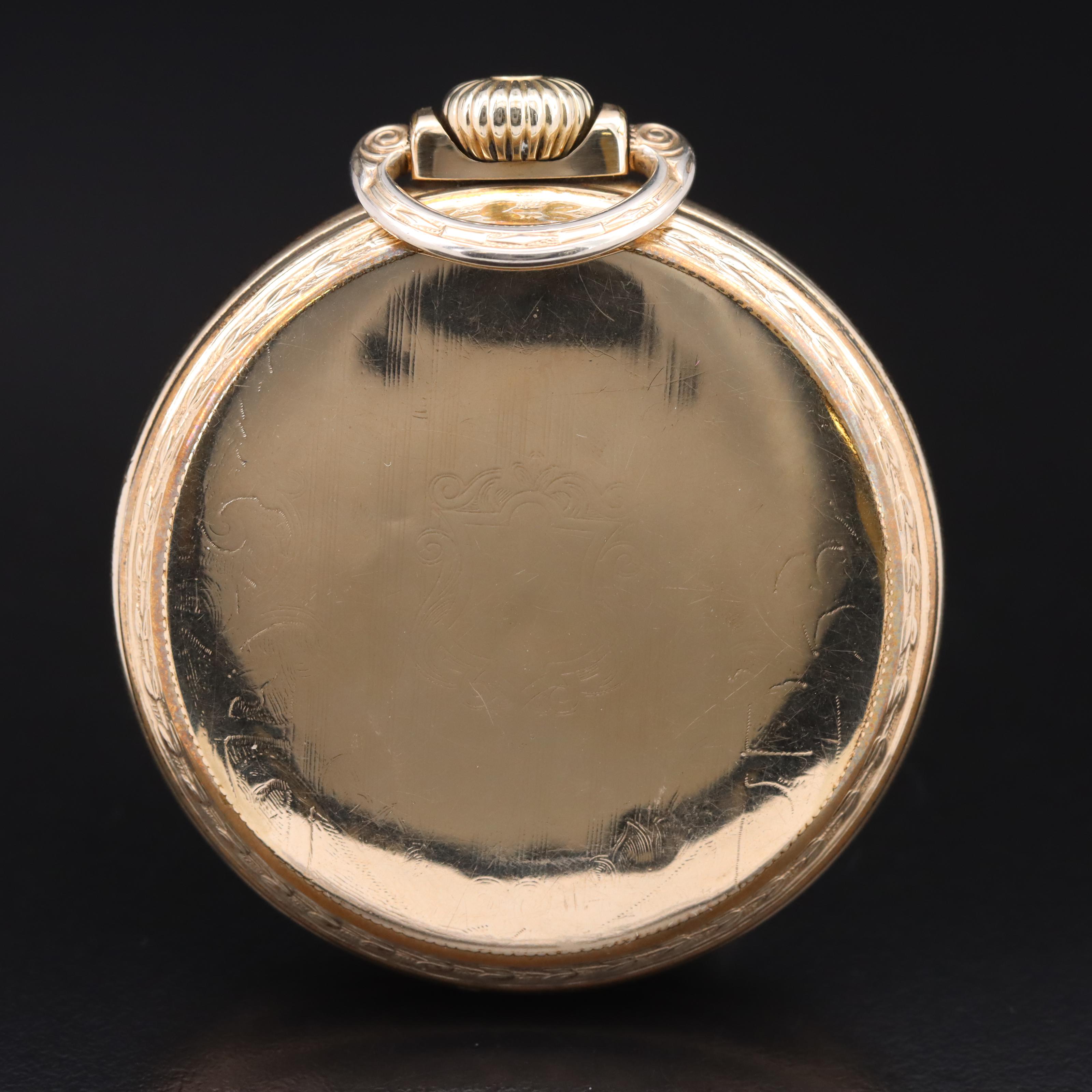 1940s Waltham Lever Set Pocket Watch