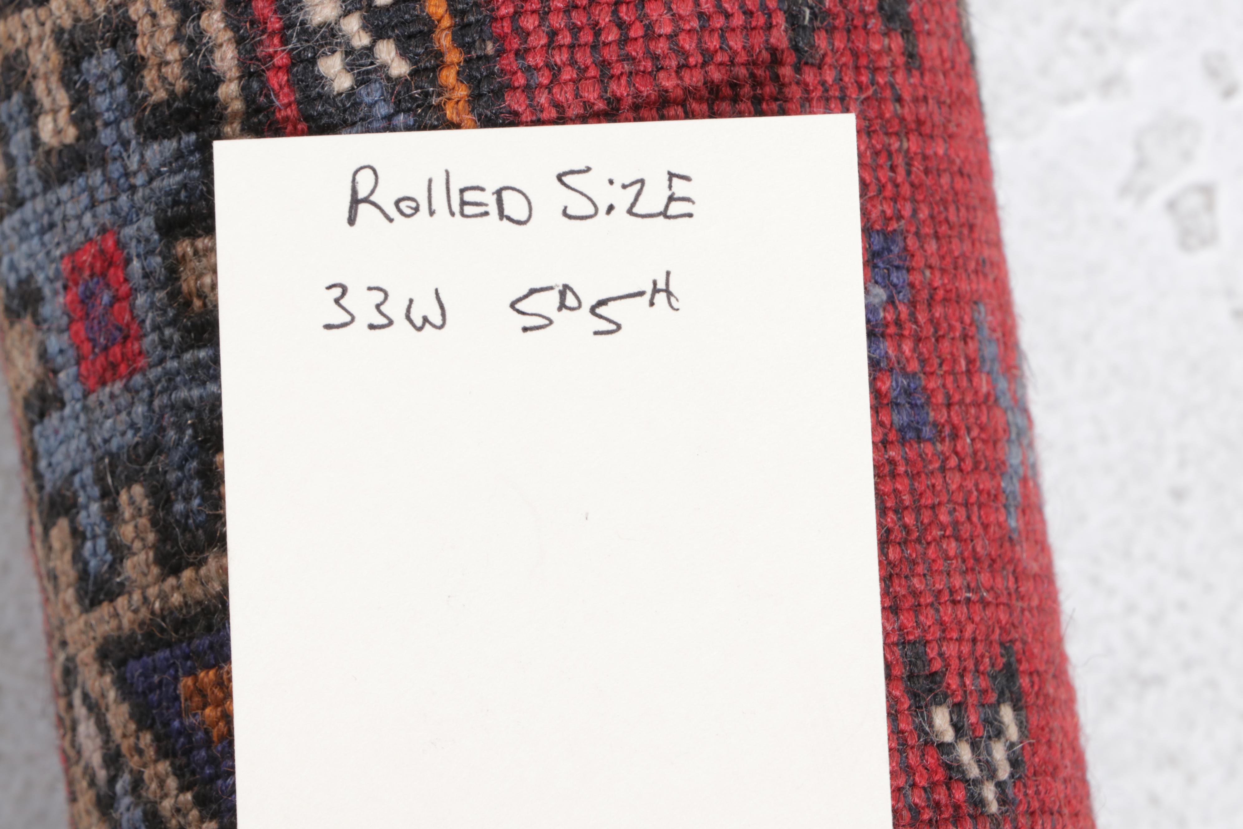 2'9 x 4'5 Hand-Knotted Afghan Baluch Prayer Rug