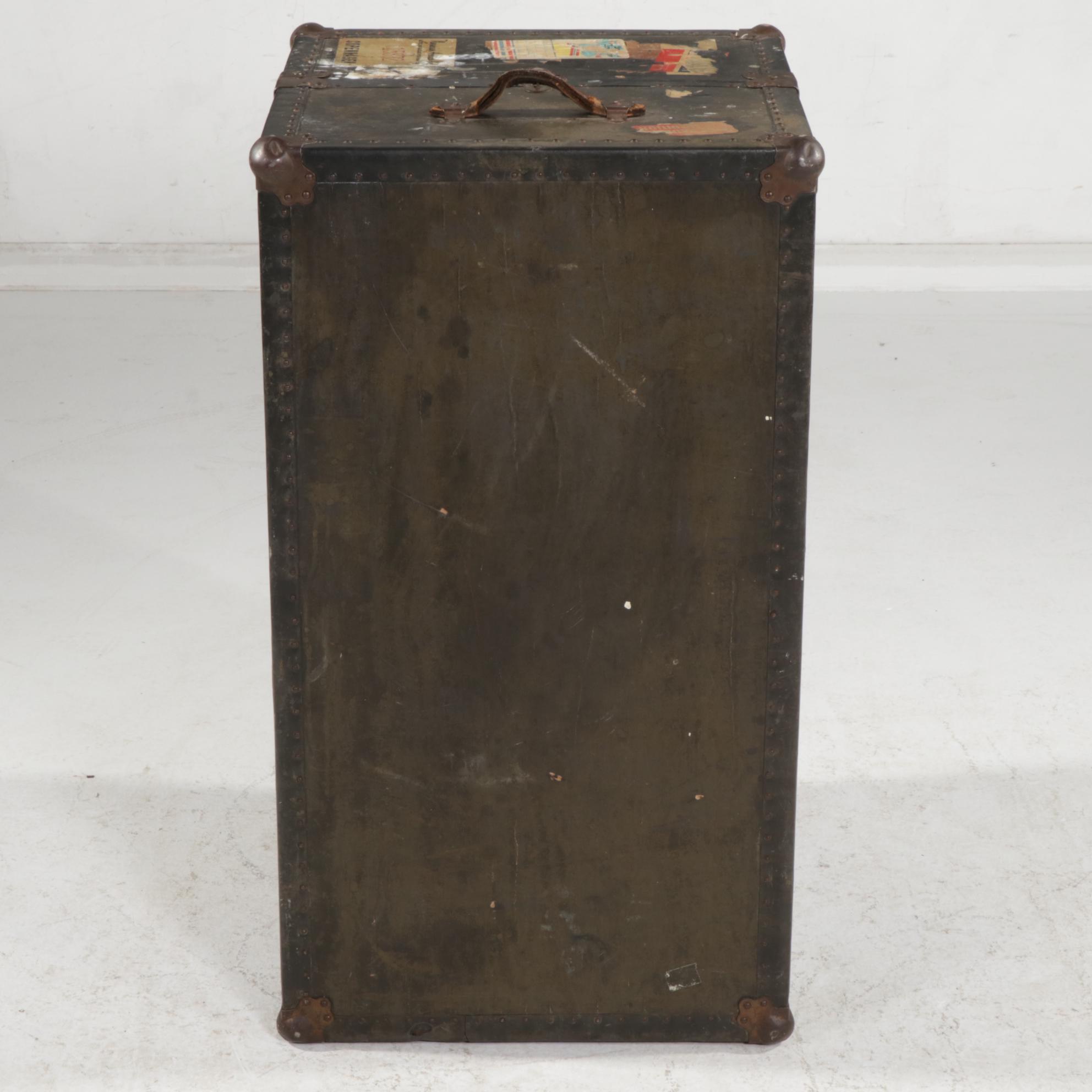 Butterfield "Betterbilt" Wardrobe Steamer Trunk, Early to Mid 20th Century