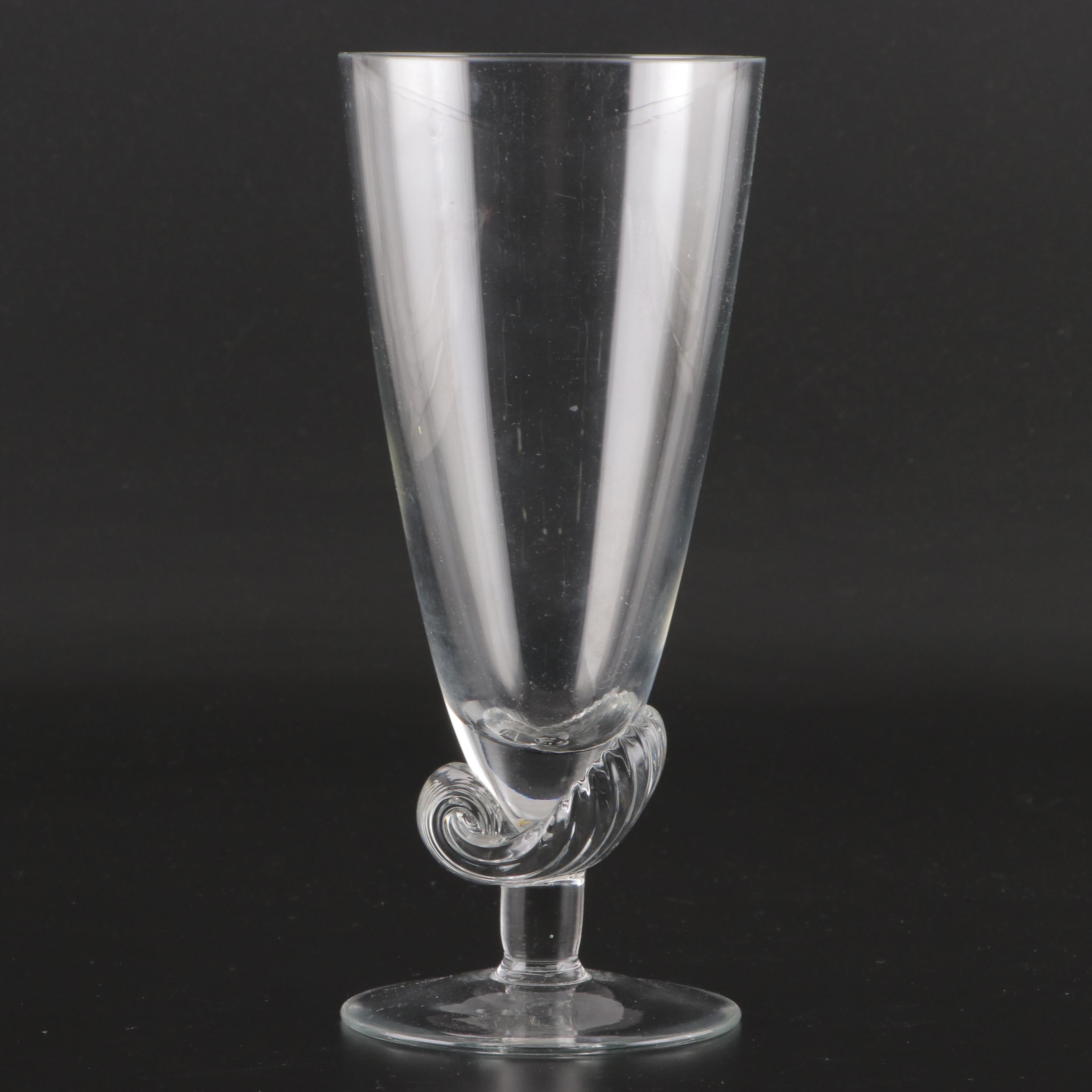 Villeroy & Boch "Boston" Vase with Simon Pearce and Other Glass Vase