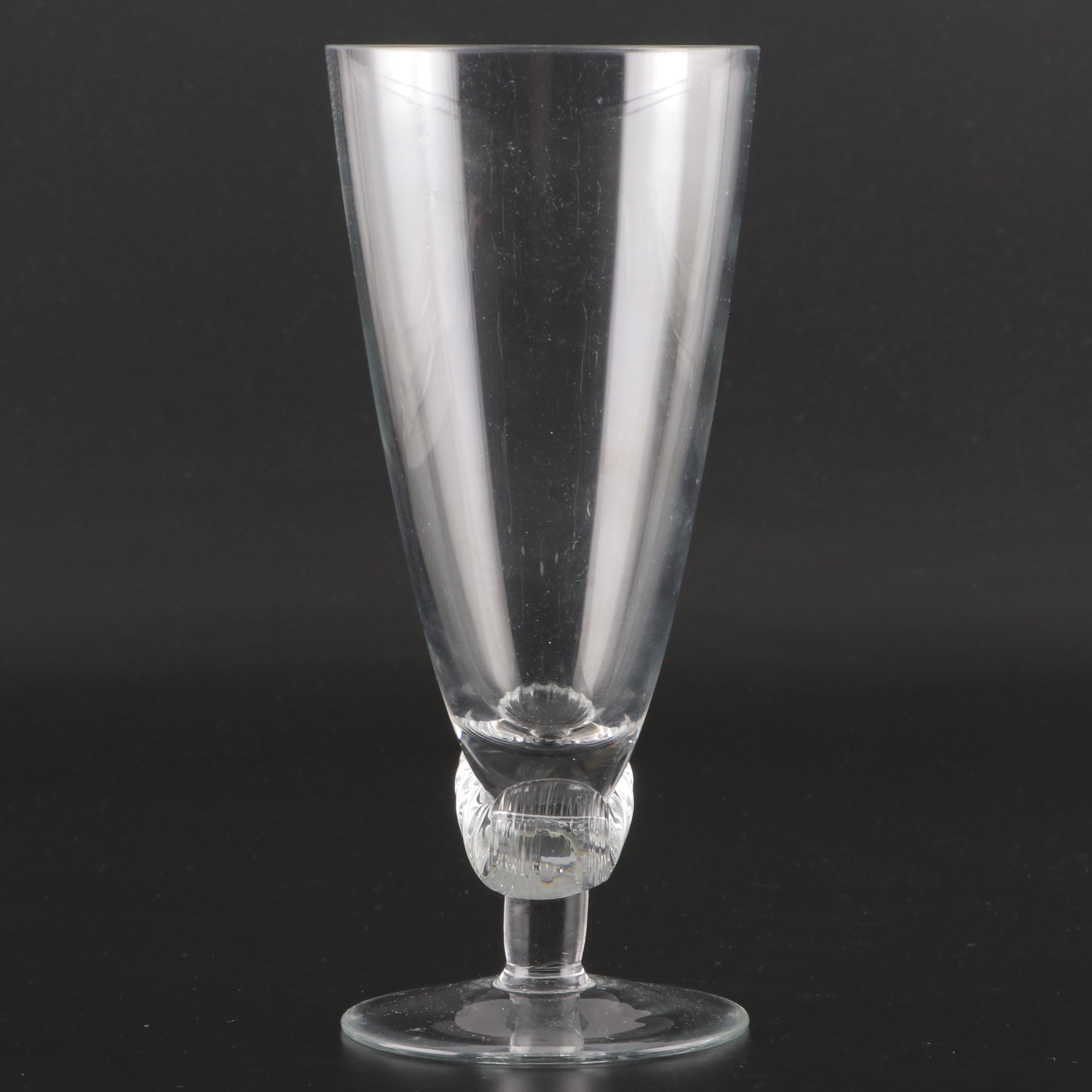 Villeroy & Boch "Boston" Vase with Simon Pearce and Other Glass Vase