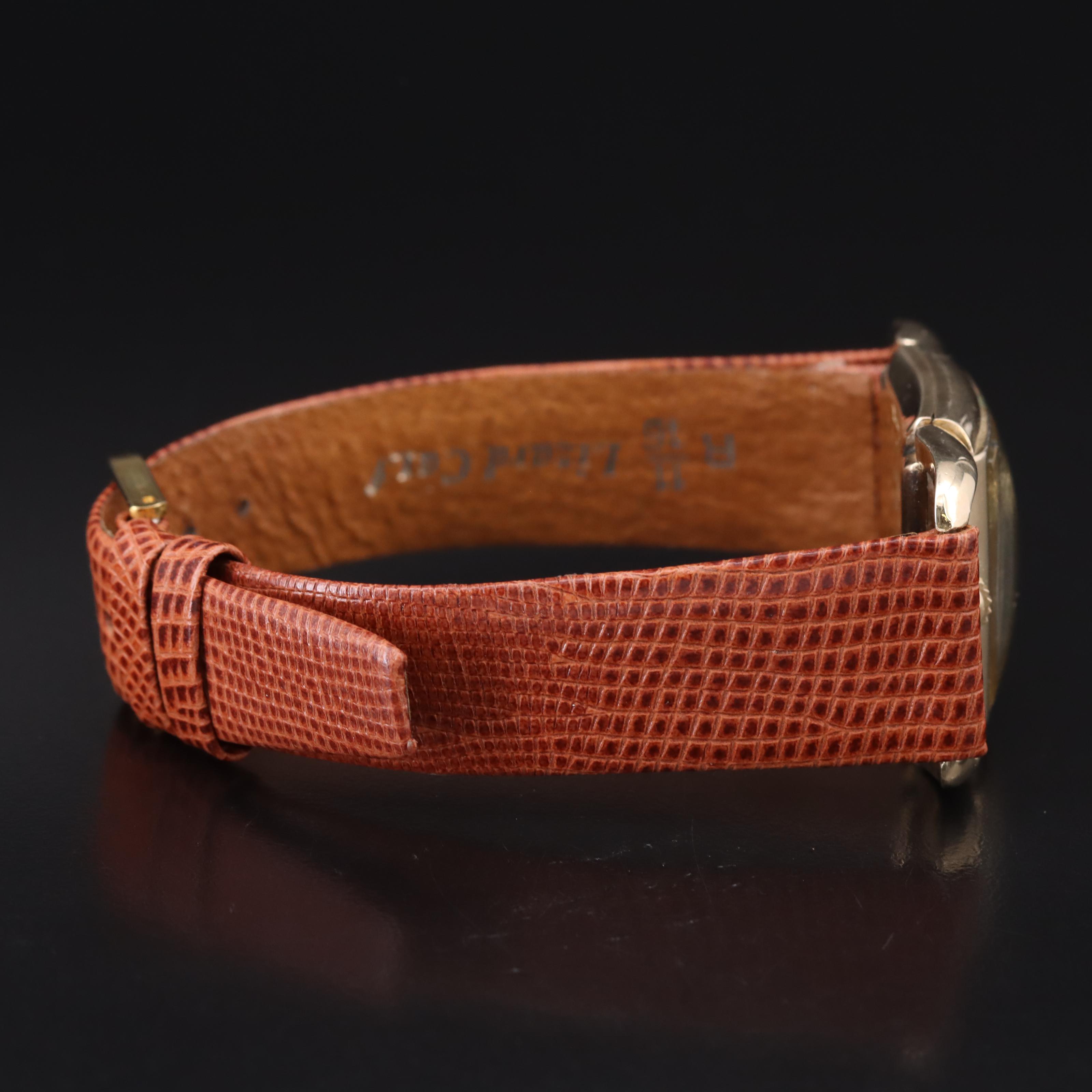 Vintage Hamilton Contour 14K Gold-Filled Drivers Watch