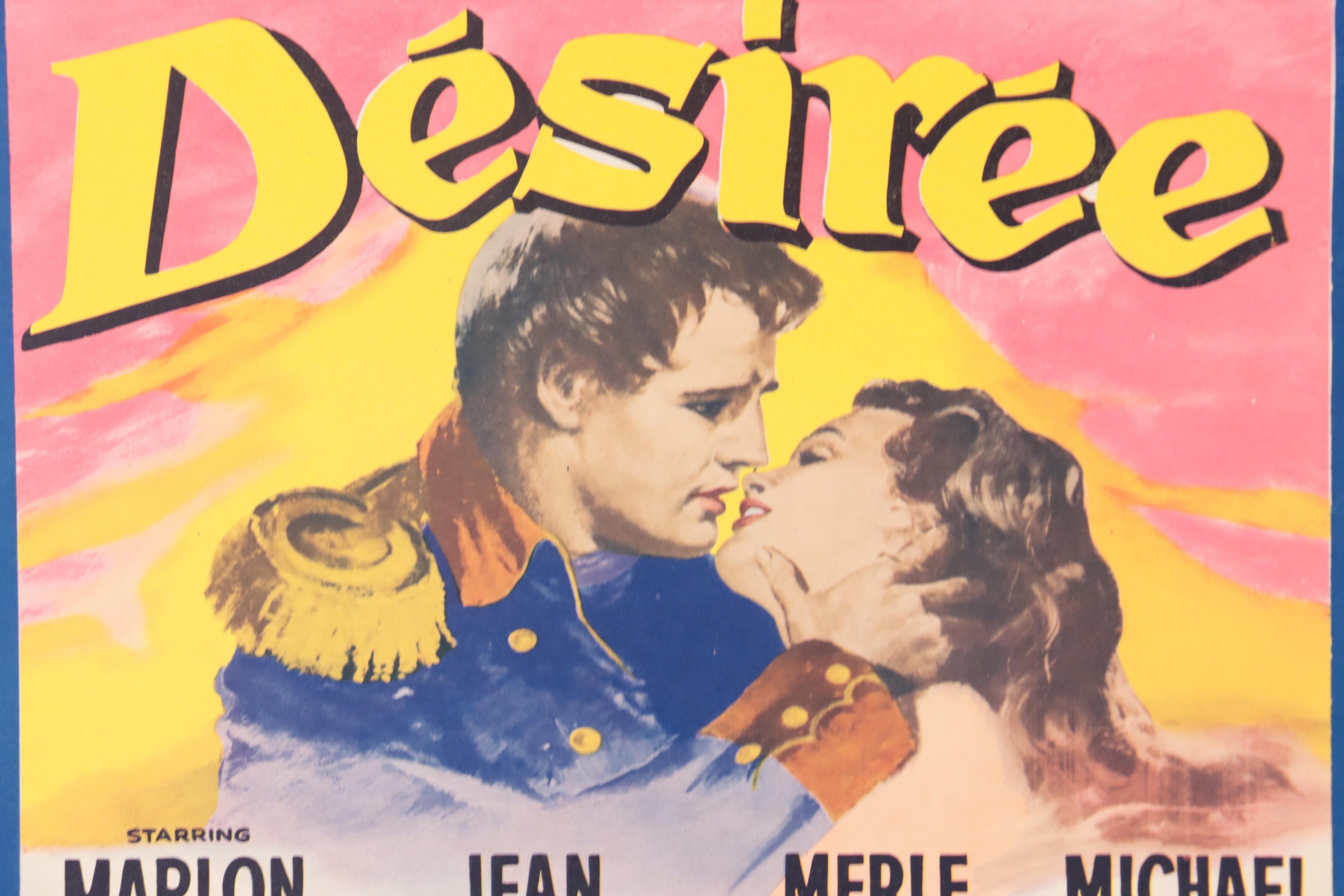 "Désirée" and "The Teahouse of The August Moon" Window Cards, 1950s