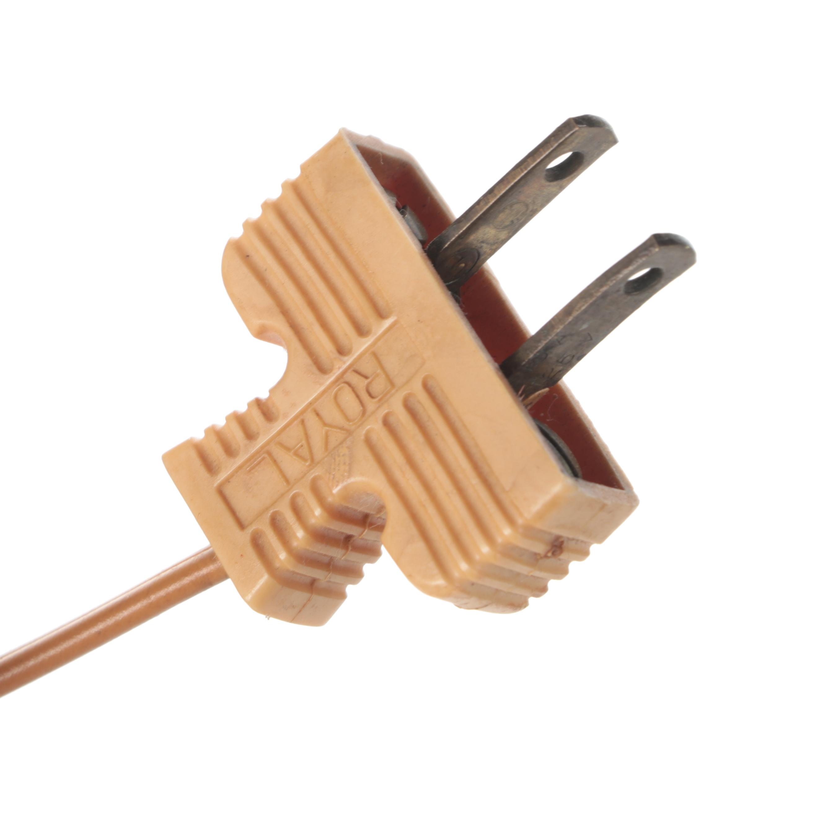 Brass Tea Canister and Painted Ceramic Table Lamps, Mid to Late 20th Century