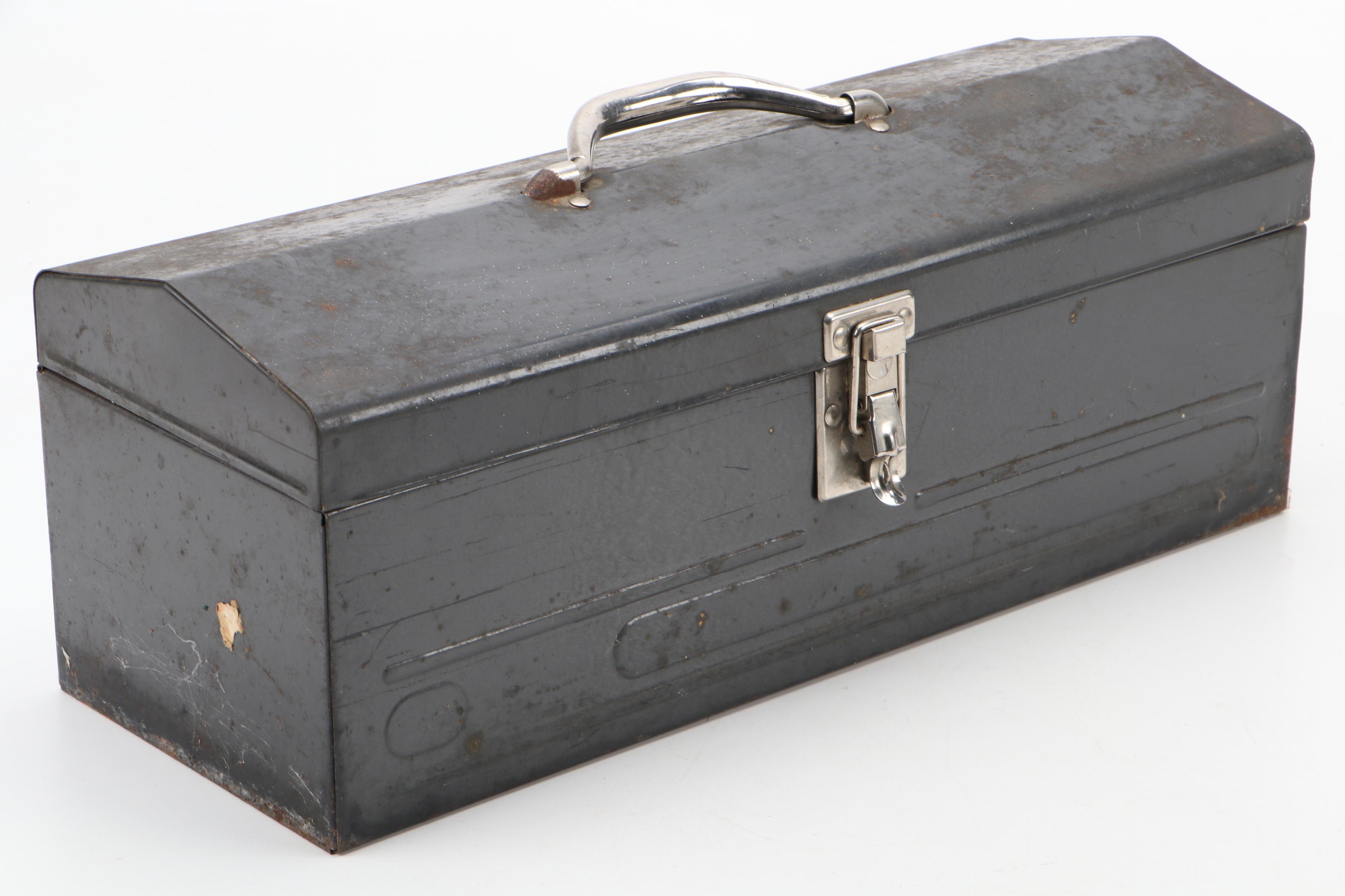 Craftsman Vise Grip with Tool Box and More Tools